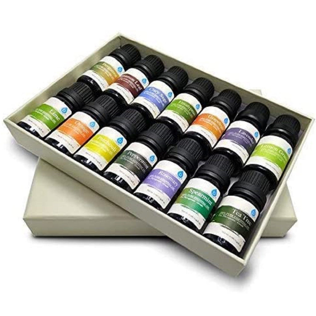 Pure Aromatherapy Oils 14-Pack