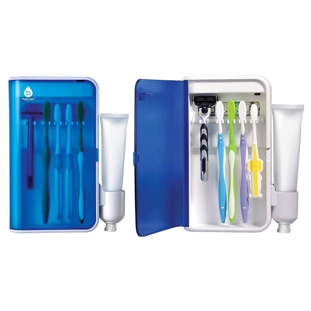 Wall Mountable Portable UV Toothbrush Holder