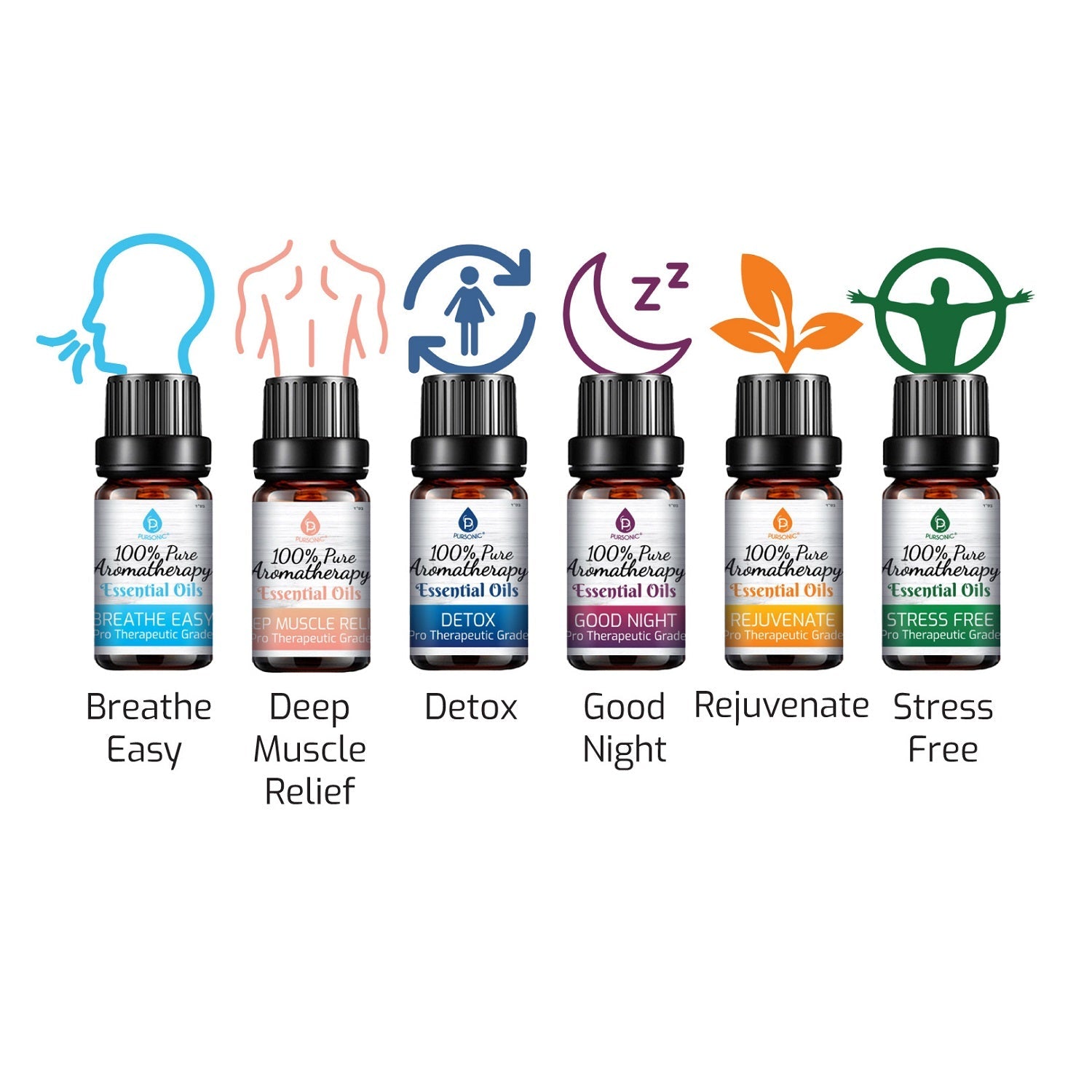 Aromatherapy Oil Blends 6-Pack