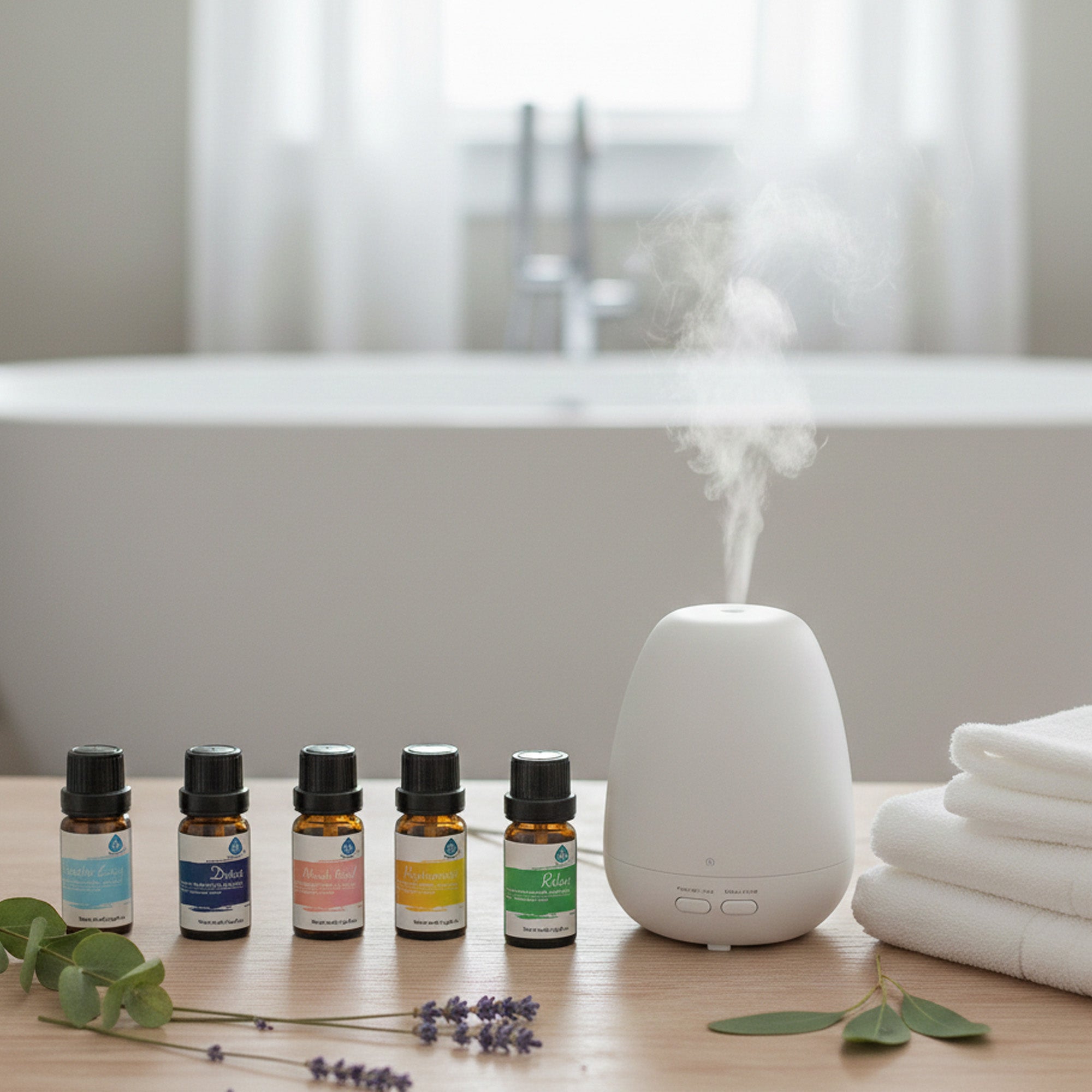 Pure Aromatherapy Oils 8-Pack