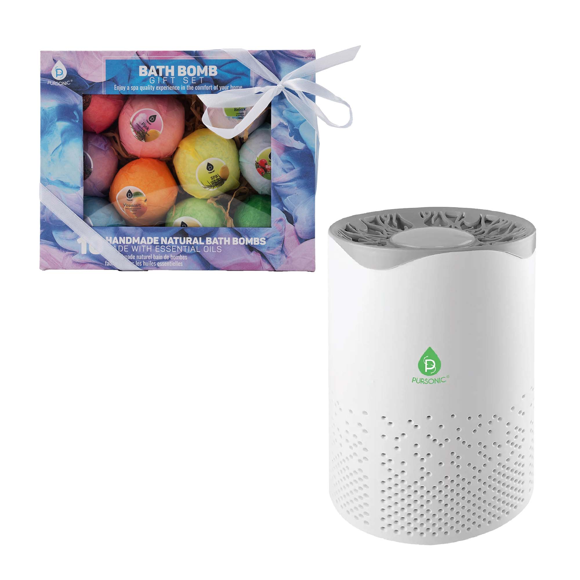 Air Purifier & Bath Bombs