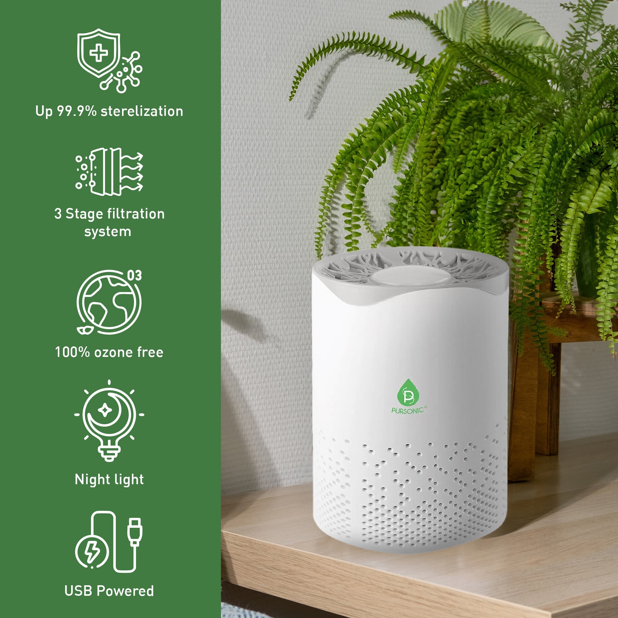 USB HEPA Air Purifier