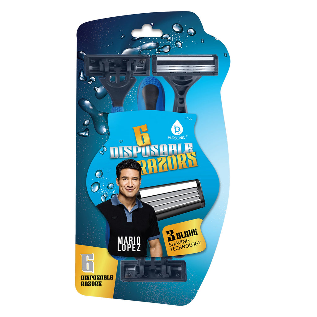 Mario Lopez Razors 6-Pack