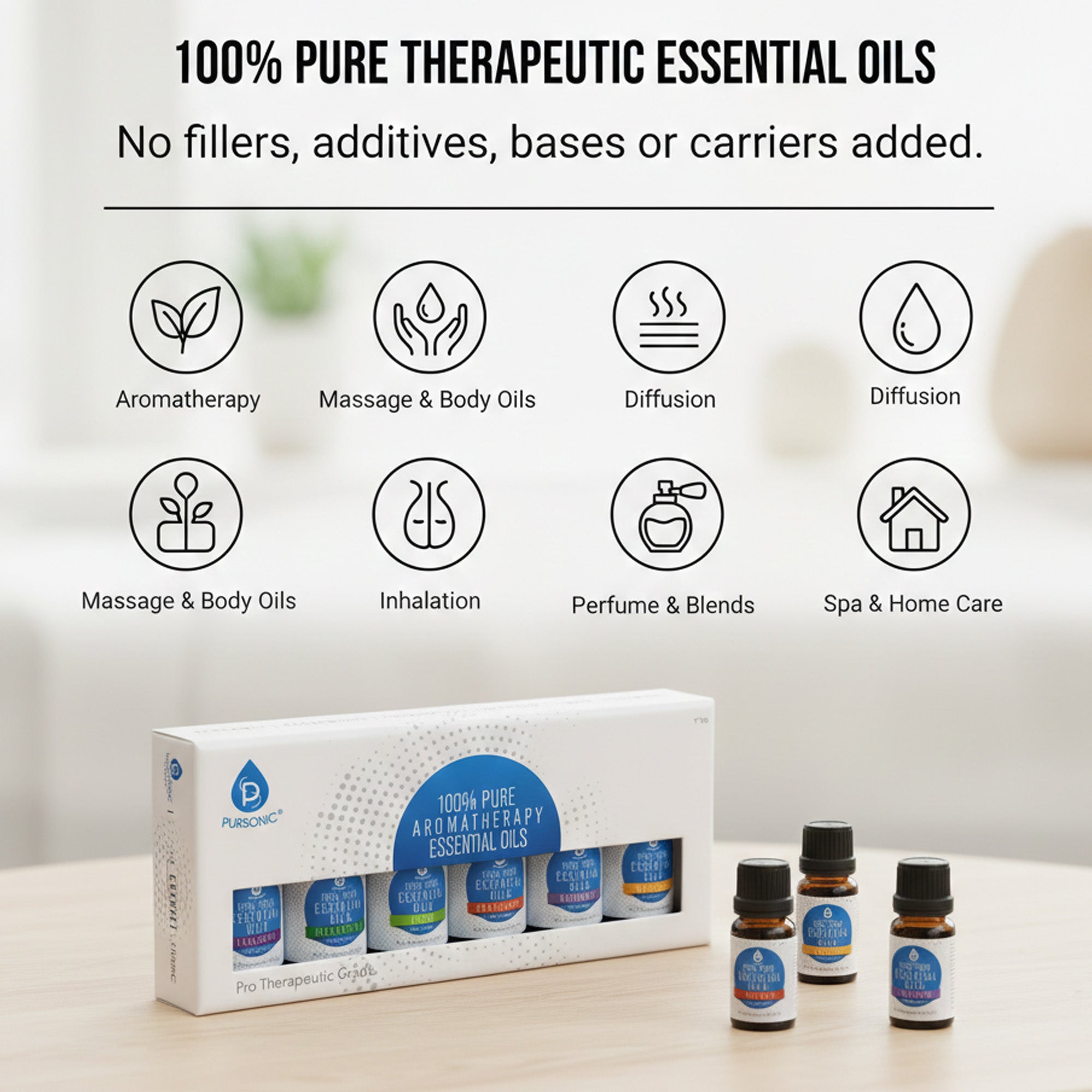 Pure Essential Oils 6-Pack