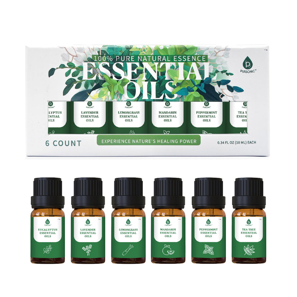 Essential Oils 6-Scent Set