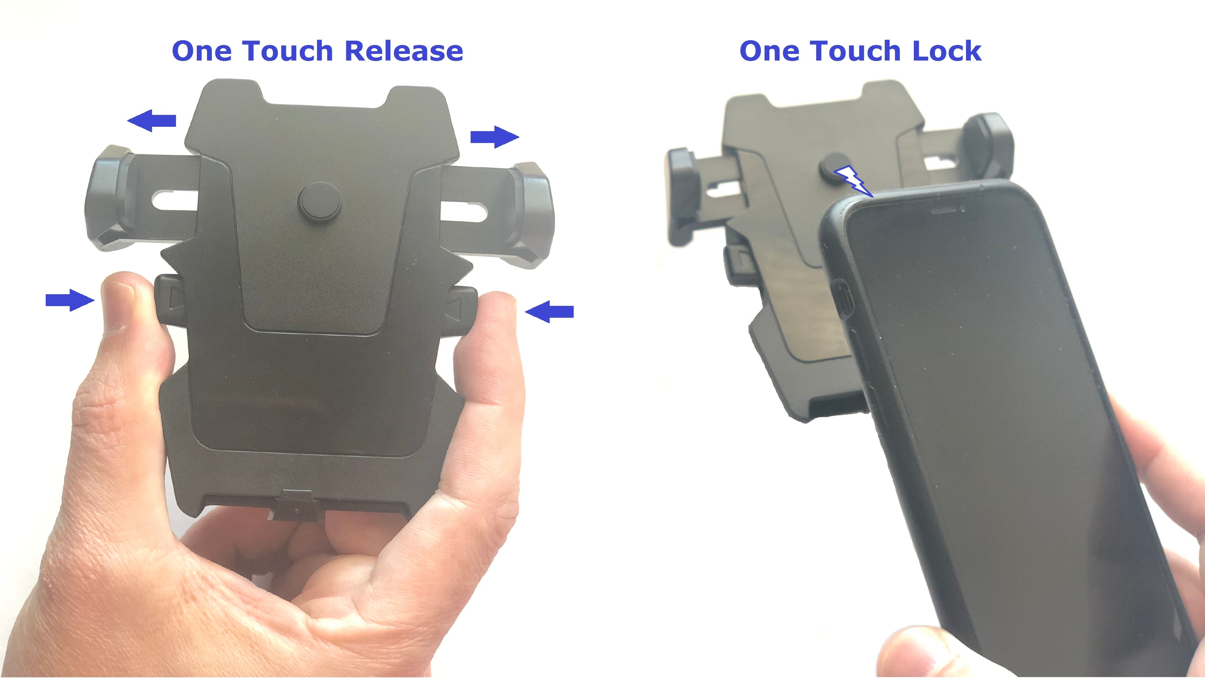 Car Air Vent Mount Cell Phone Holder One Touch