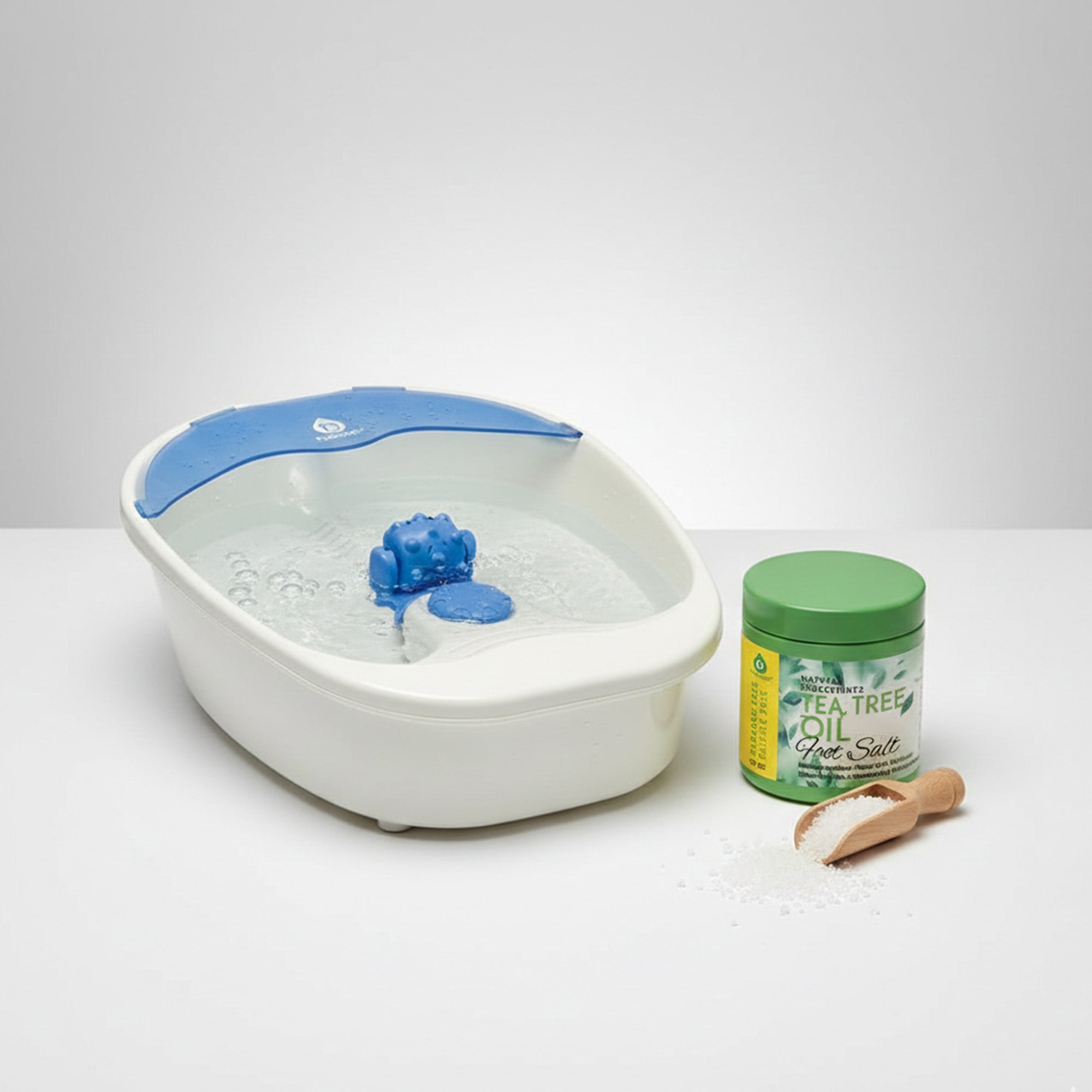Foot Spa Massager with Tea Tree Oil Foot Salt Scrub (Warming Function)-4