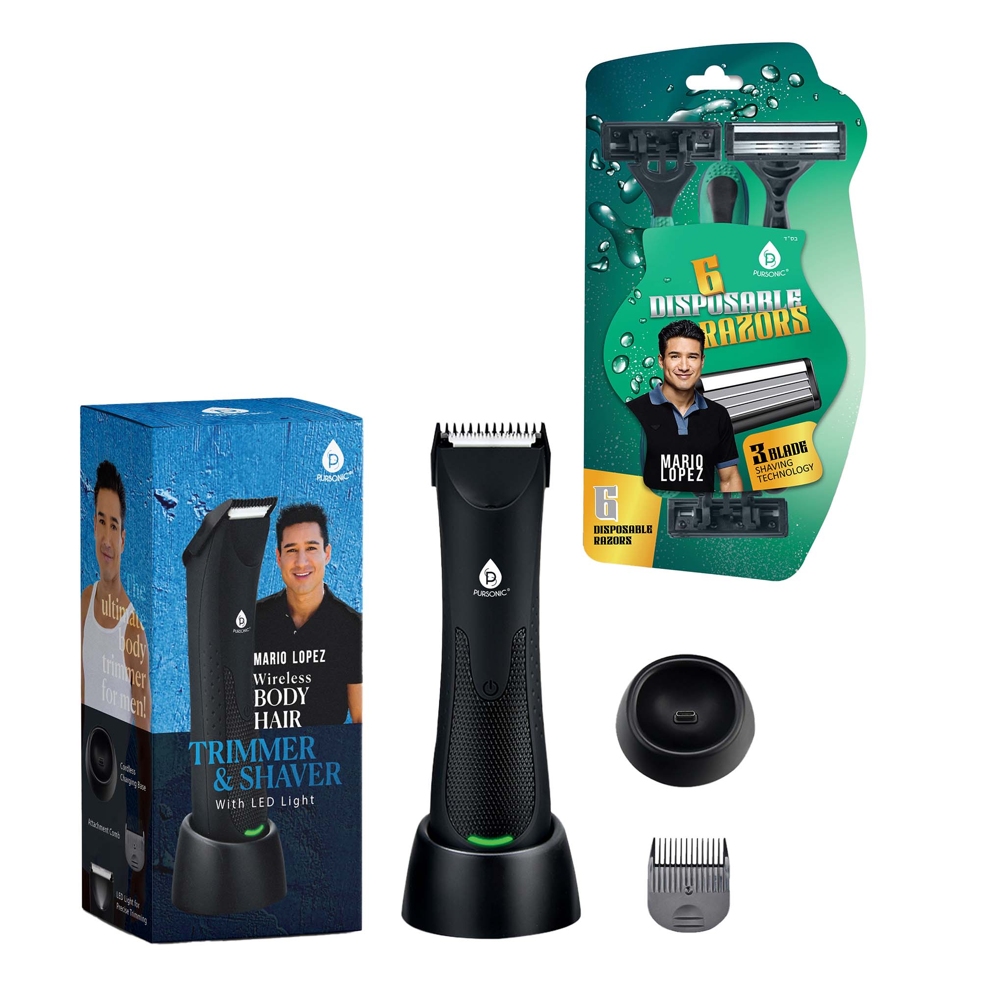 Mario Lopez Trimmer & Razors