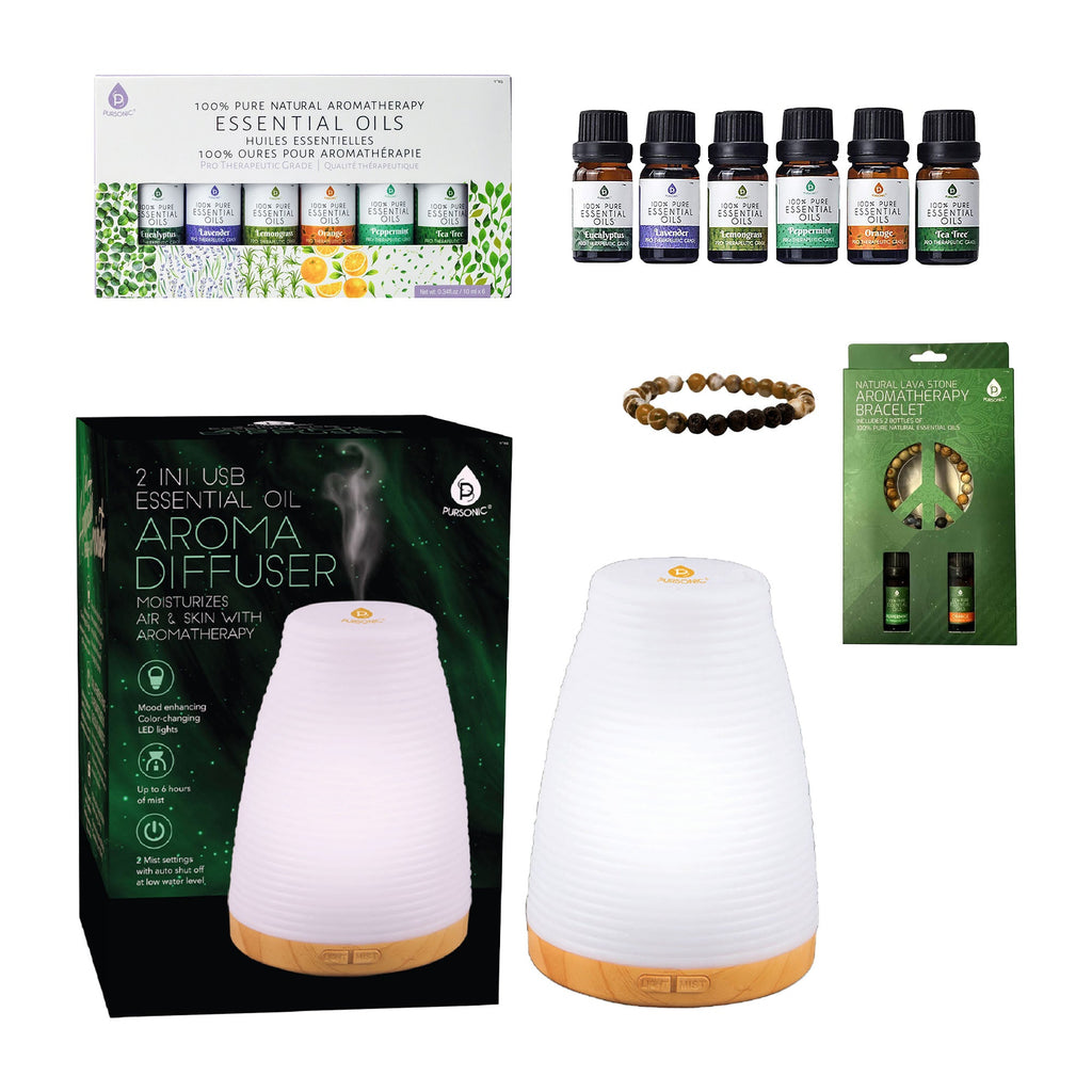 Lava Stone & Oils Bundle