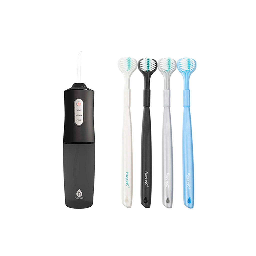 Flosser & Toothbrush Set