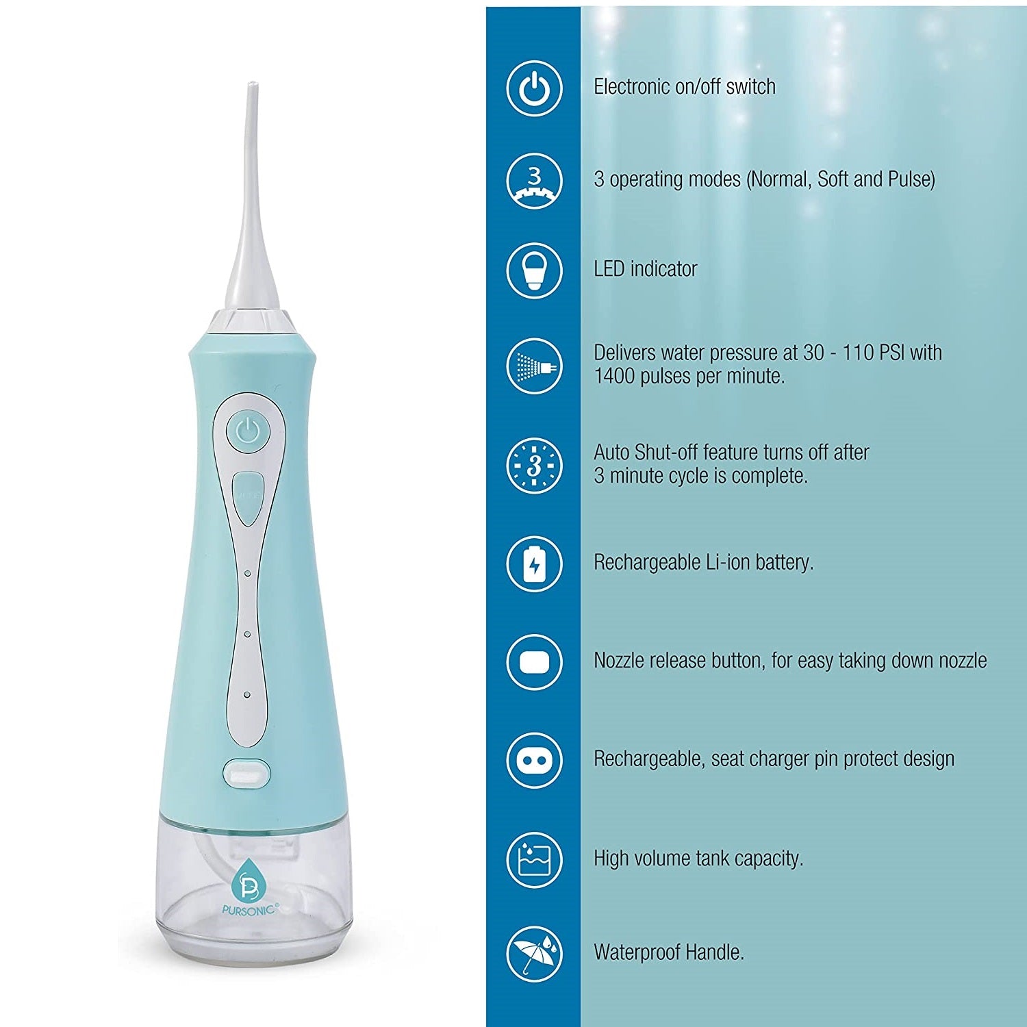 USB Rechargeable Oral Irrigator