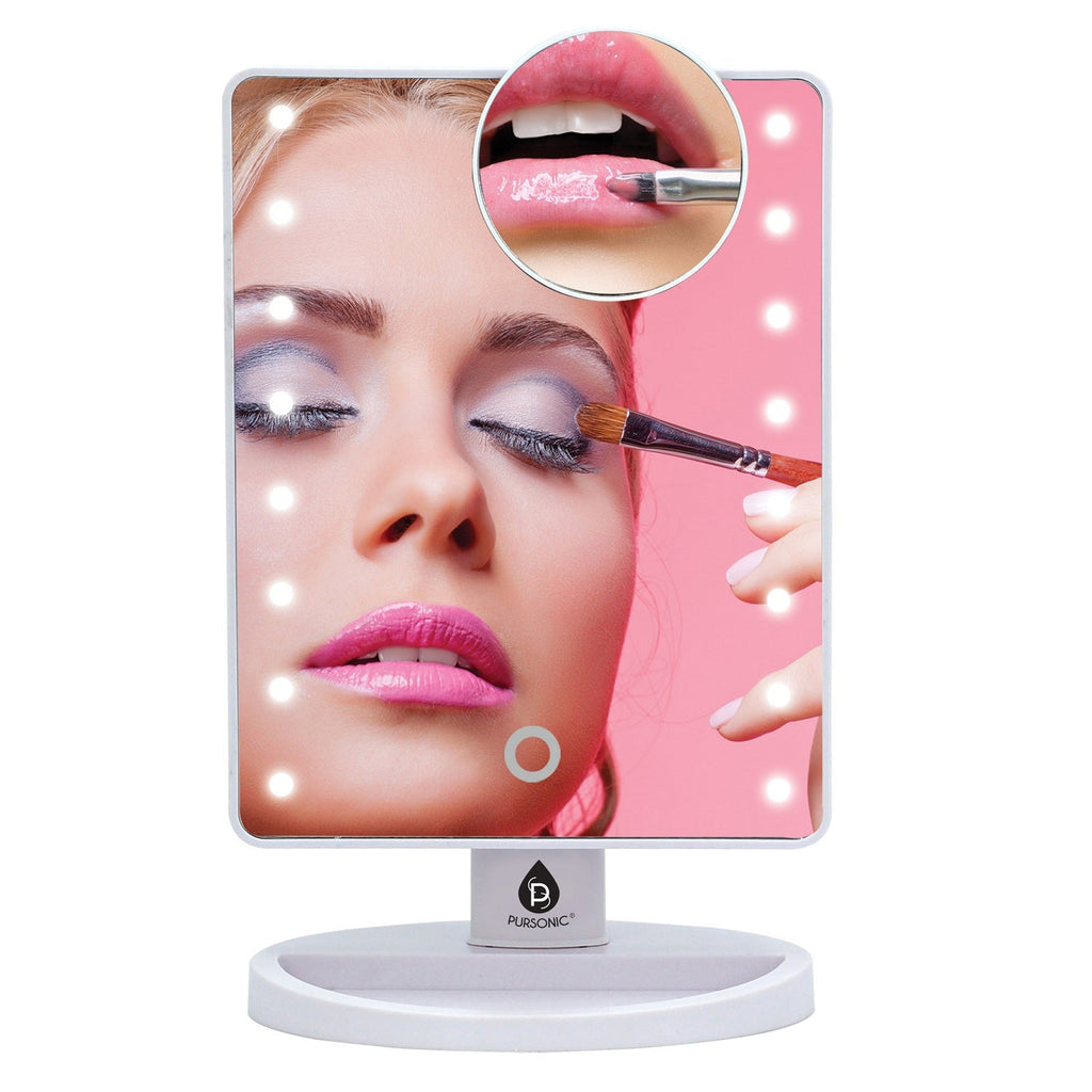 Vanity Mirror & Curler