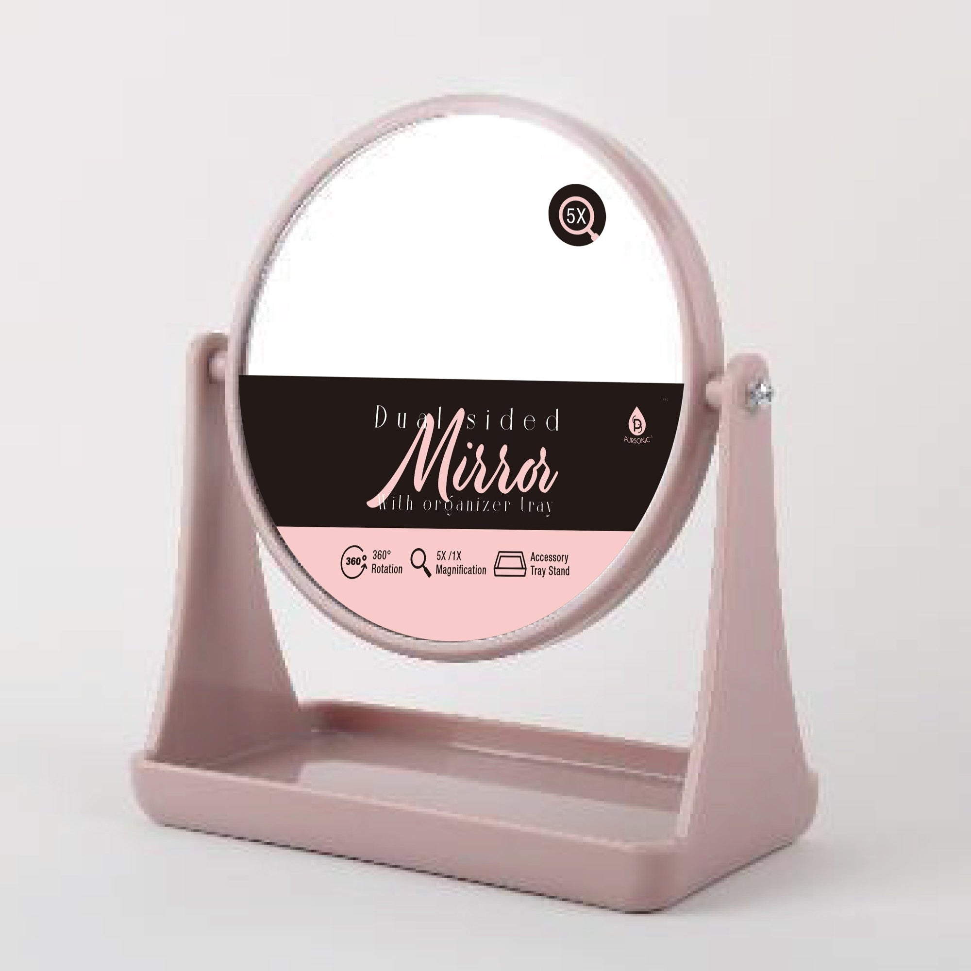 Mirror & Organizer Tray