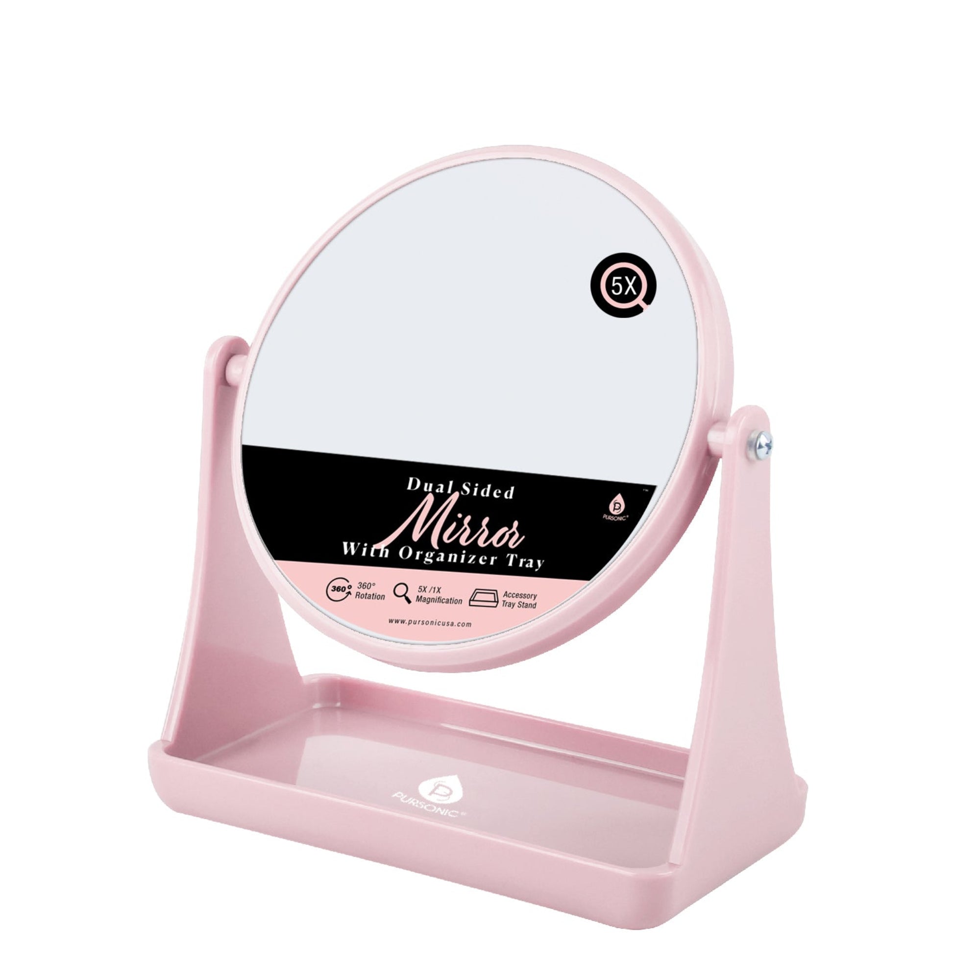 Mirror & Organizer Tray