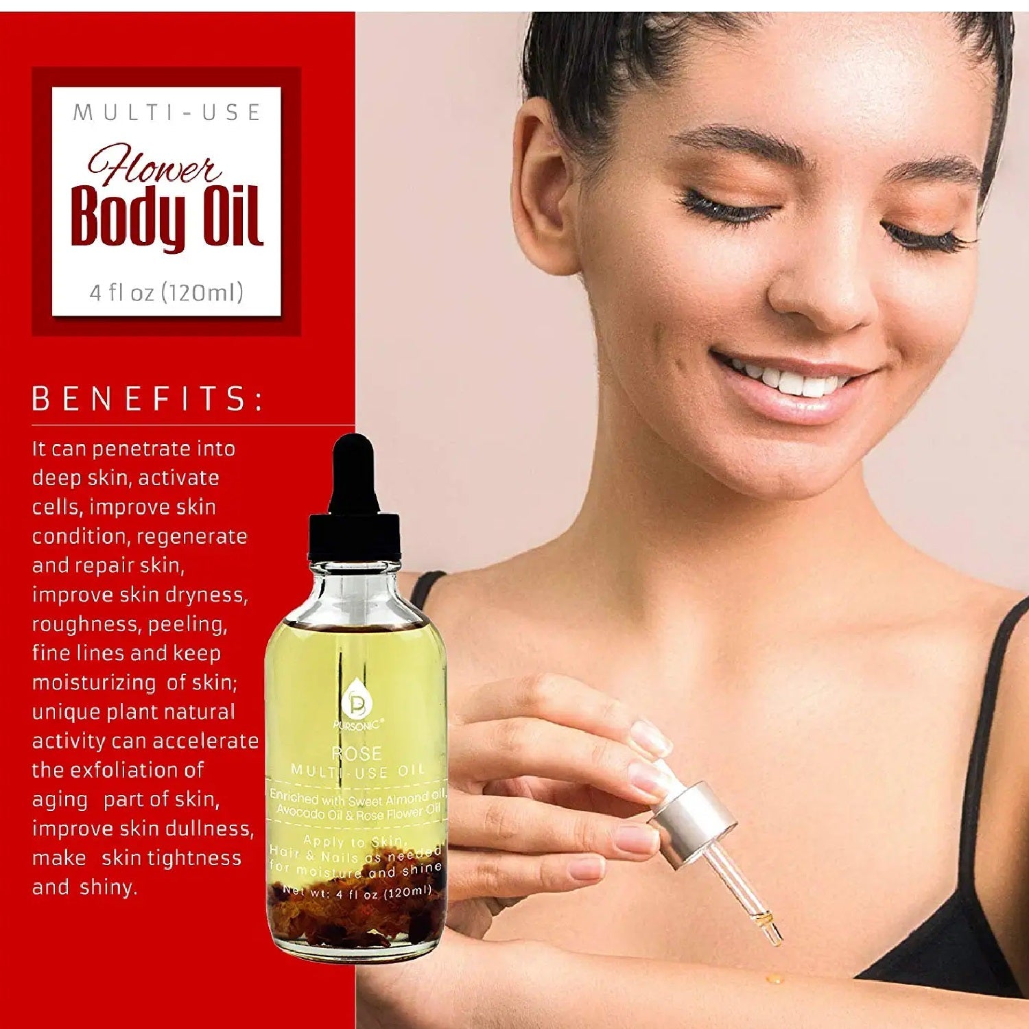 Rose Body Oil