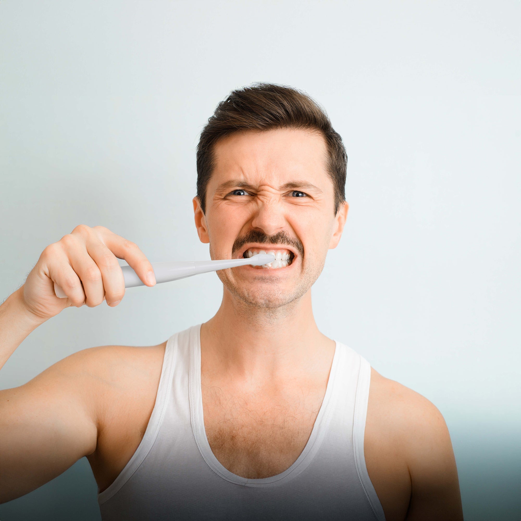Triple-Head Toothbrush