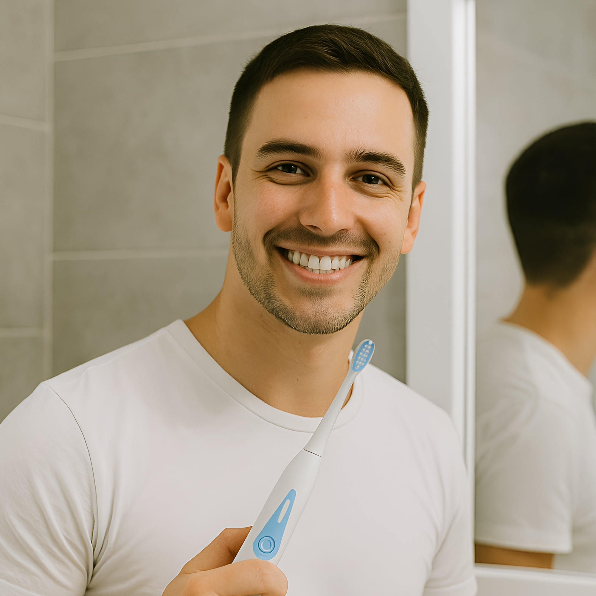 Triple-Head Toothbrush