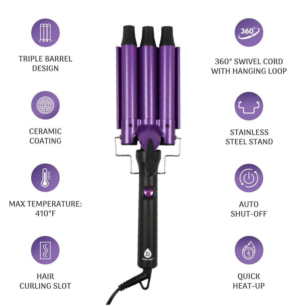 Triple Barrel Curler