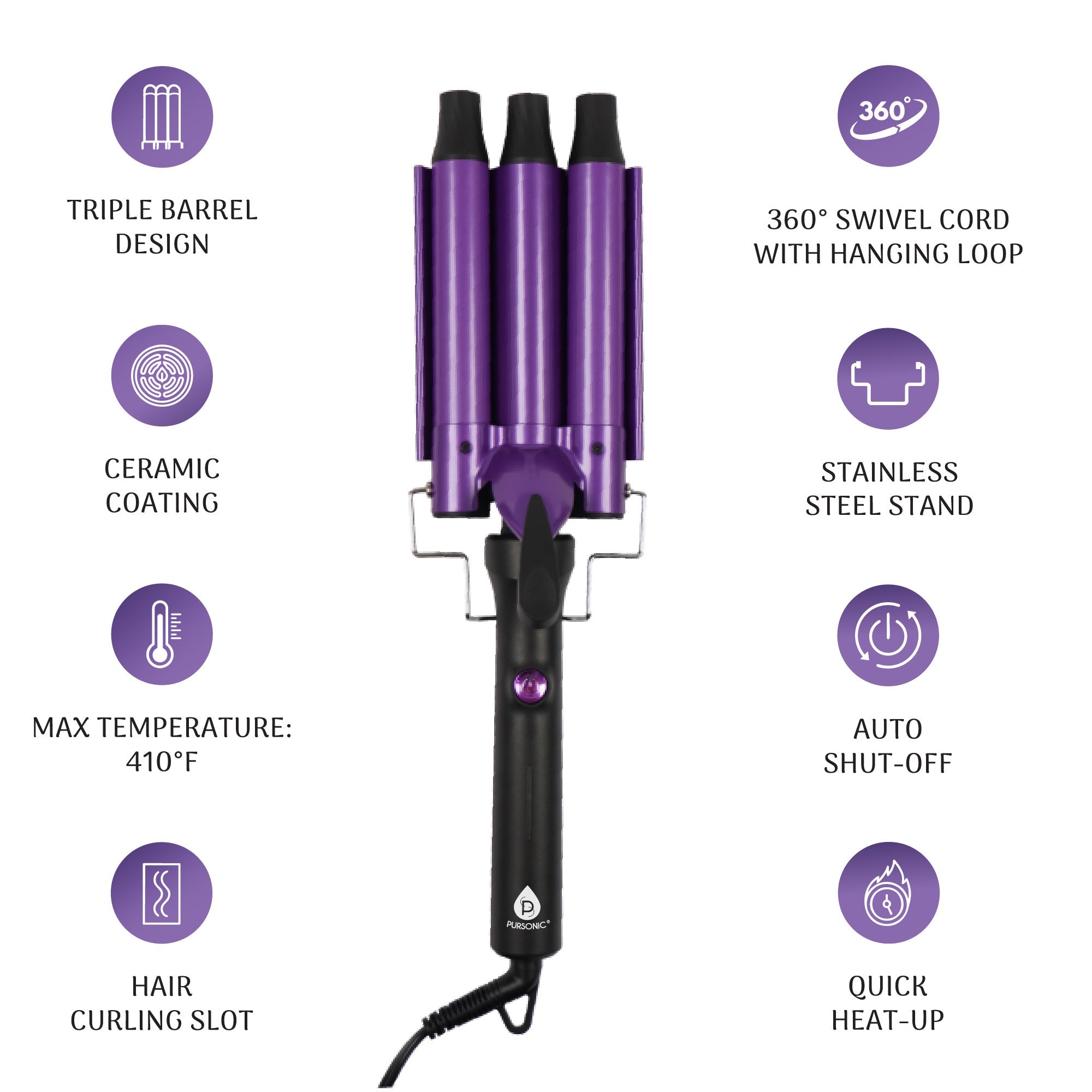 Triple Barrel Curler