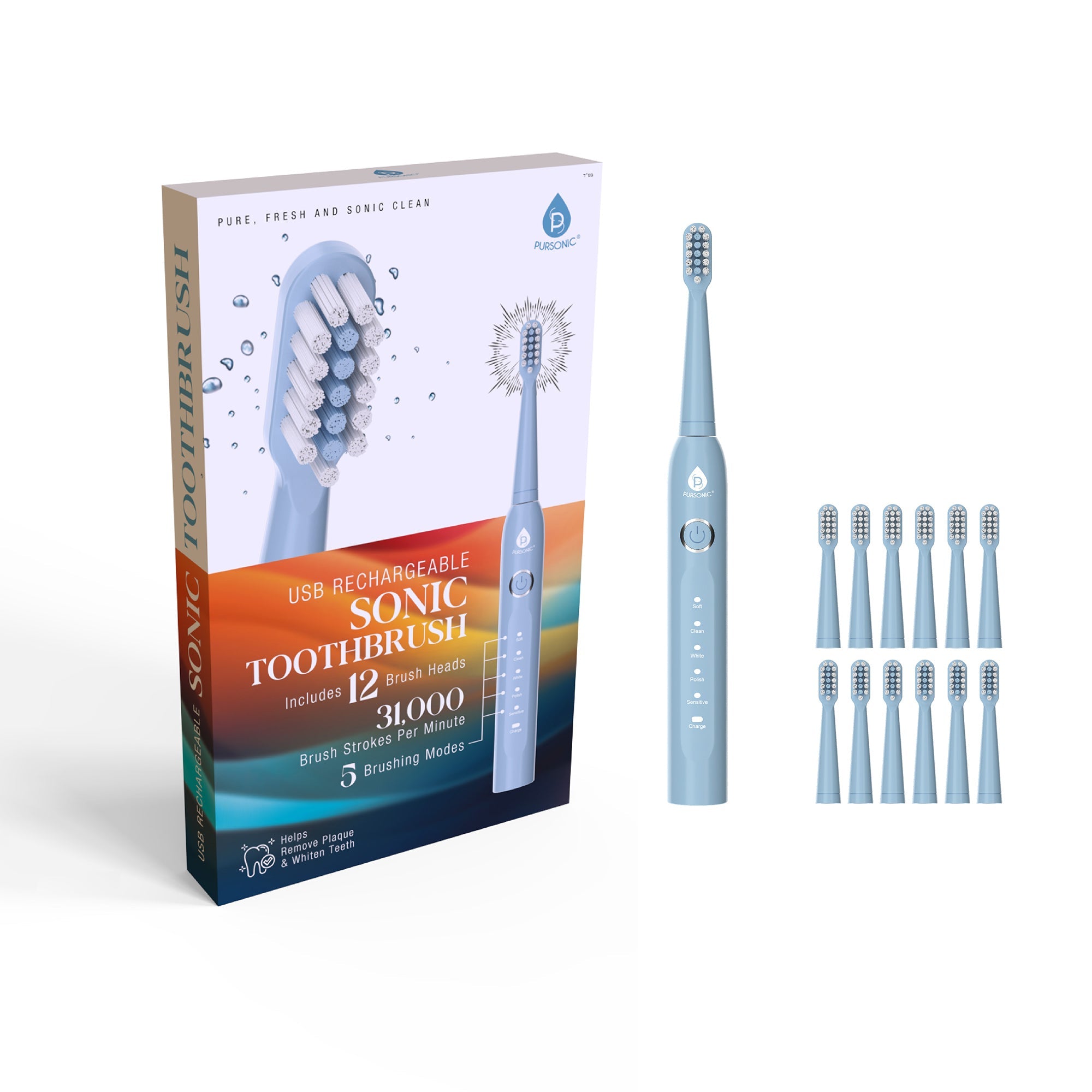 Electric Toothbrush 12-Pack