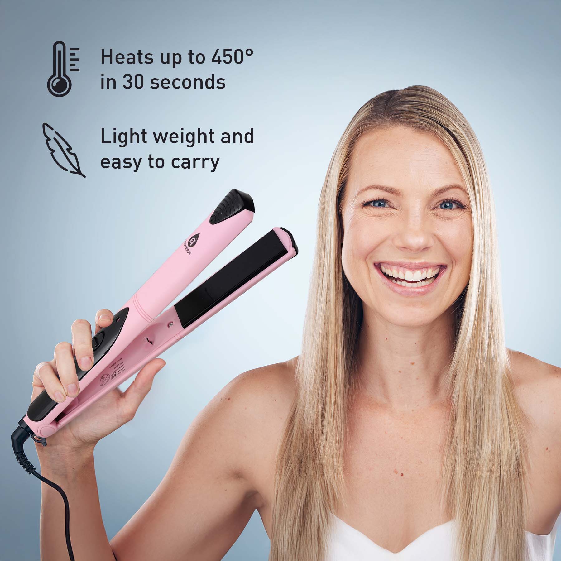 Toothbrush & Flat Iron Set