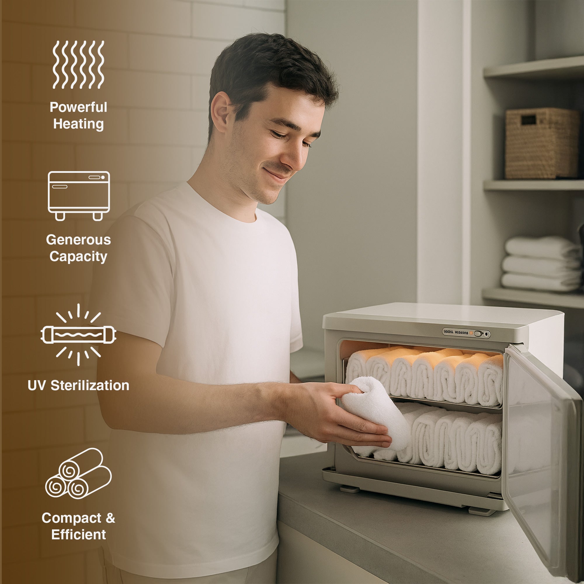 Deluxe UV Towel Warmer