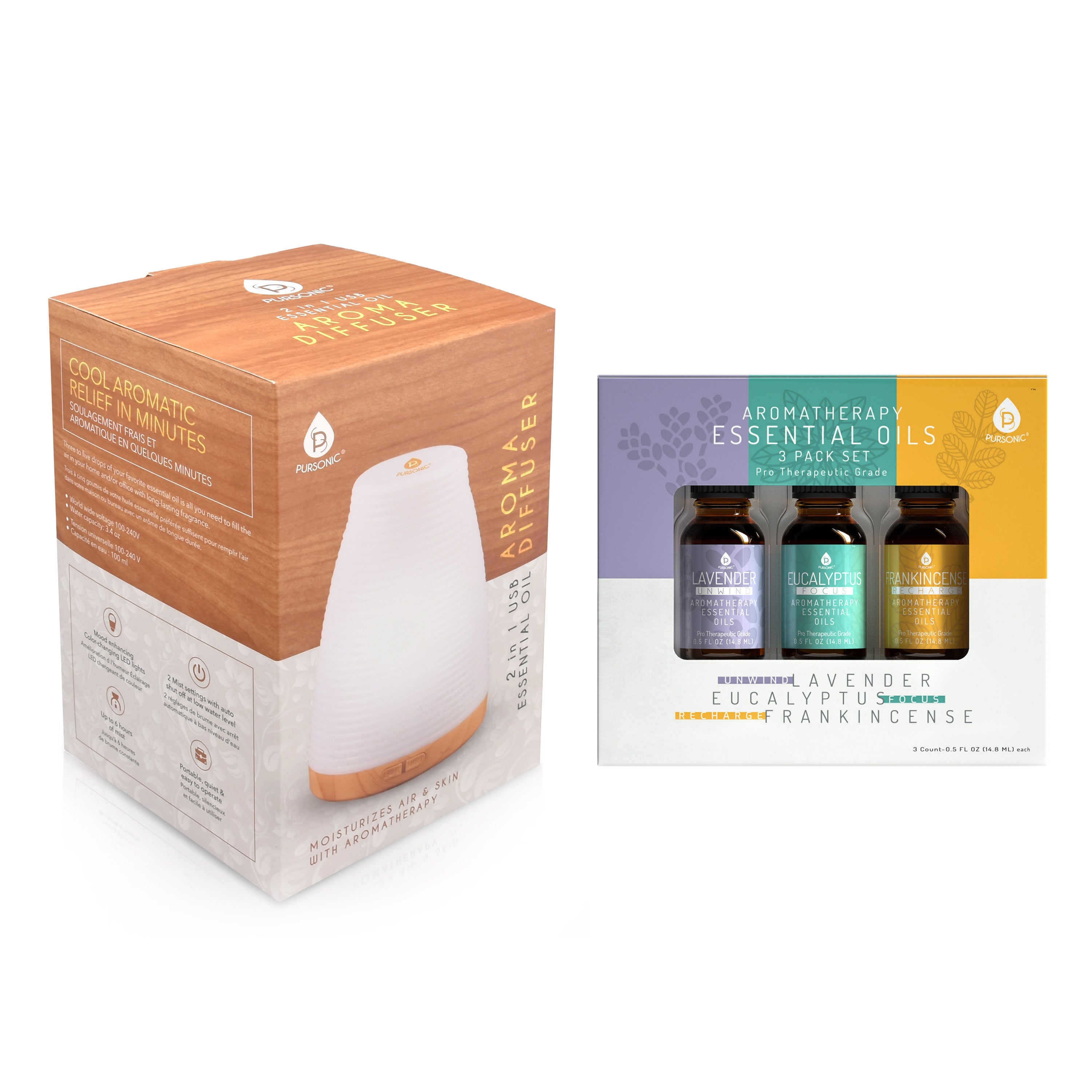 USB Diffuser & Oils Set