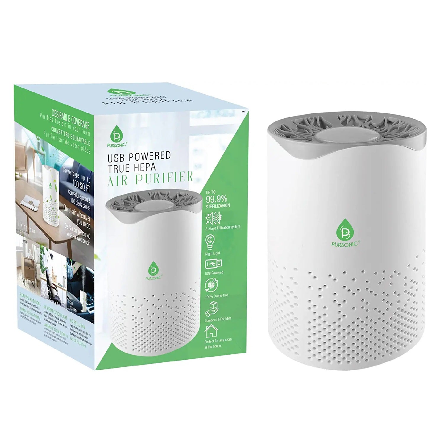USB HEPA Air Purifier