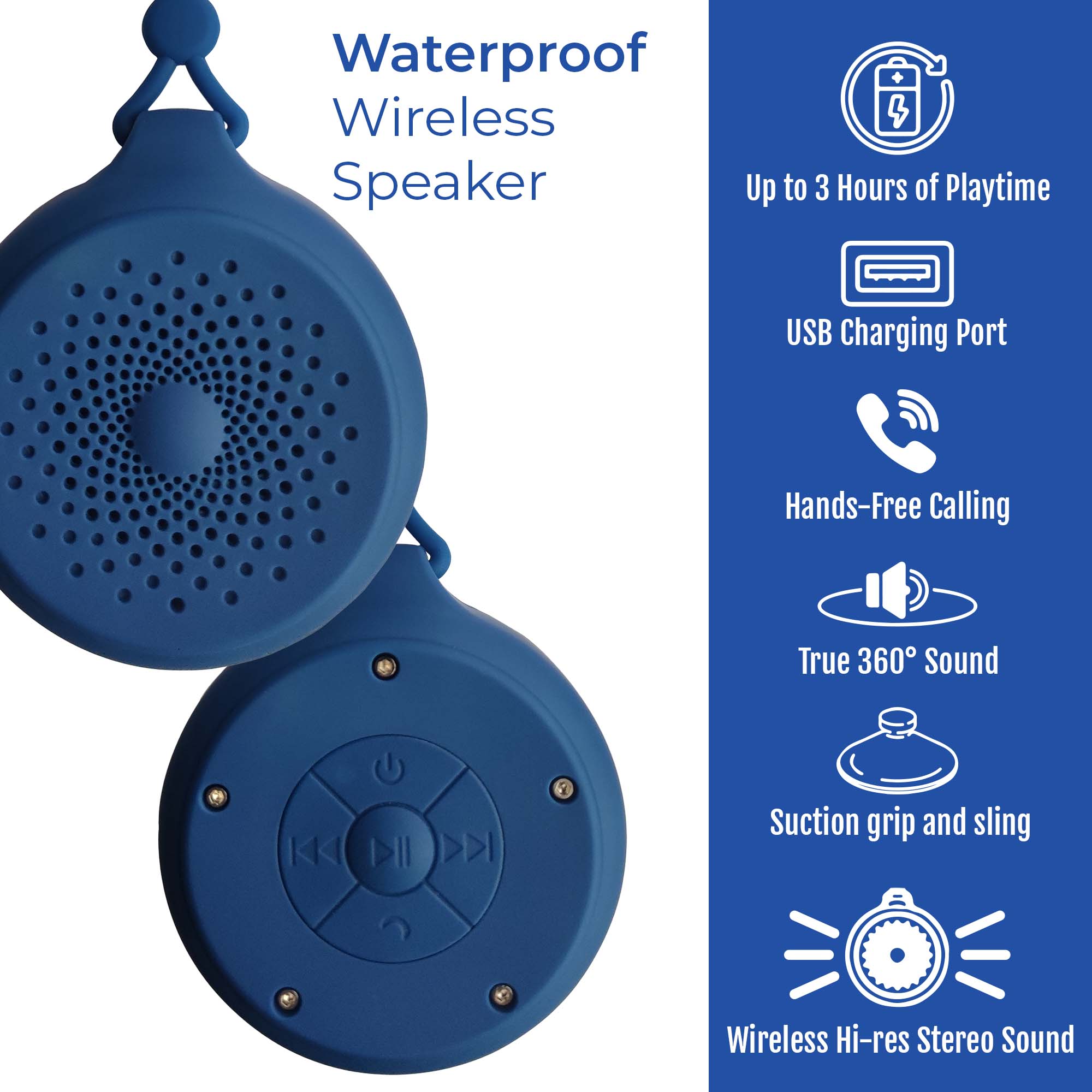 Waterproof Shower Speaker