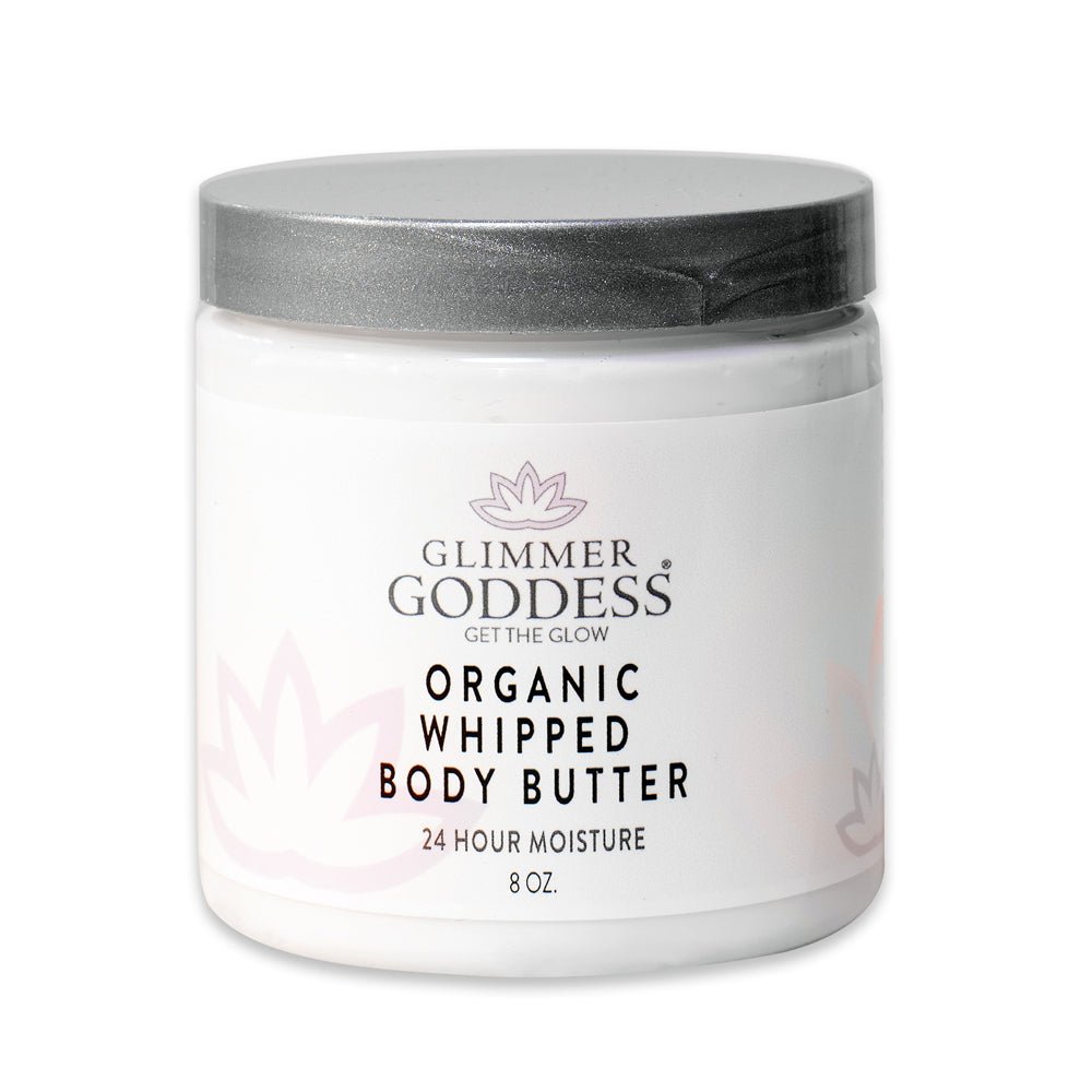 Organic Whipped Body Butter 8 oz – Ultra-Rich Moisturizer for Dry Skin in 40+ Scents