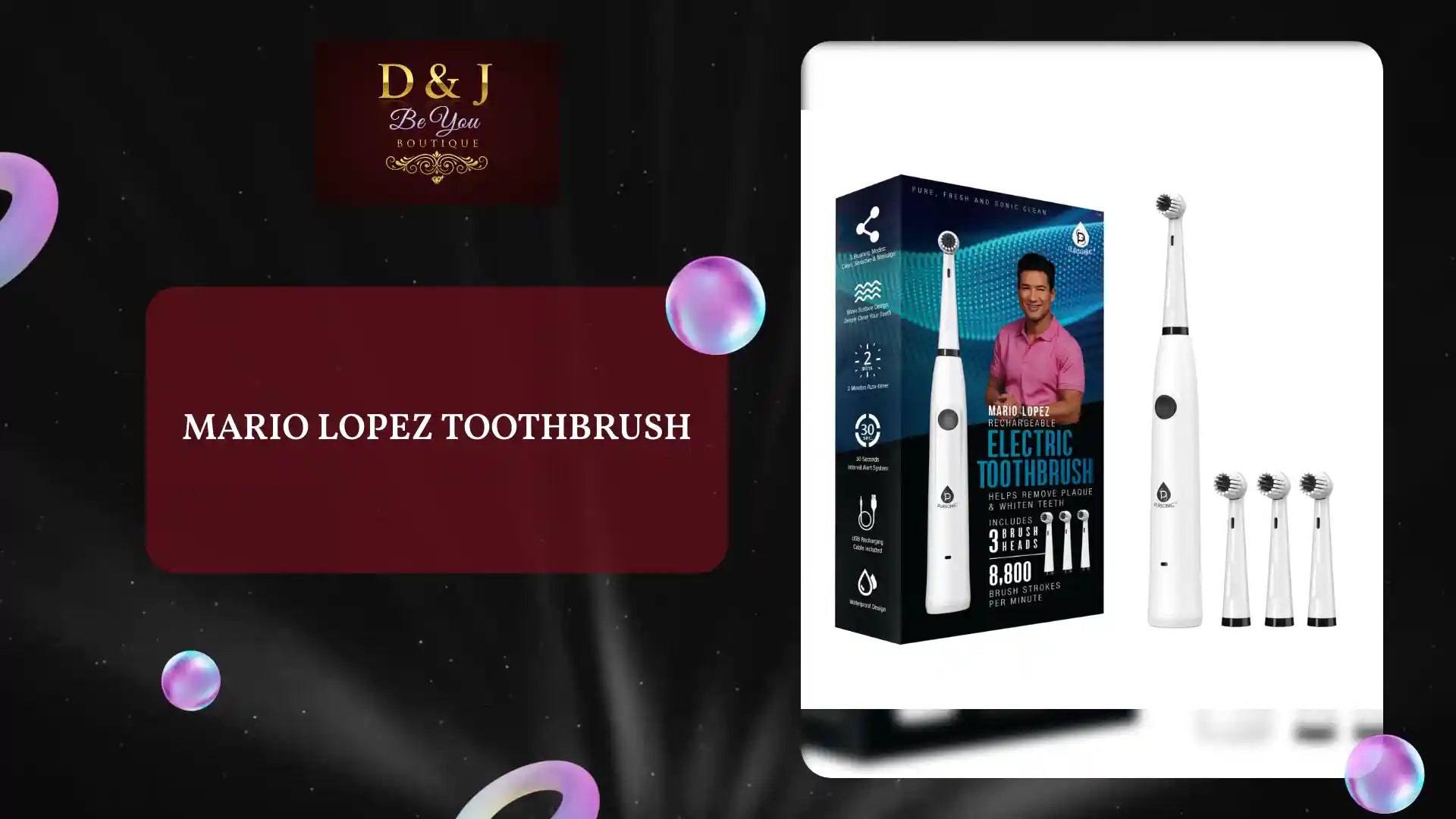 Mario Lopez Toothbrush by@Outfy