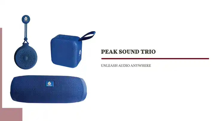 Peak Sound Trio by@Outfy