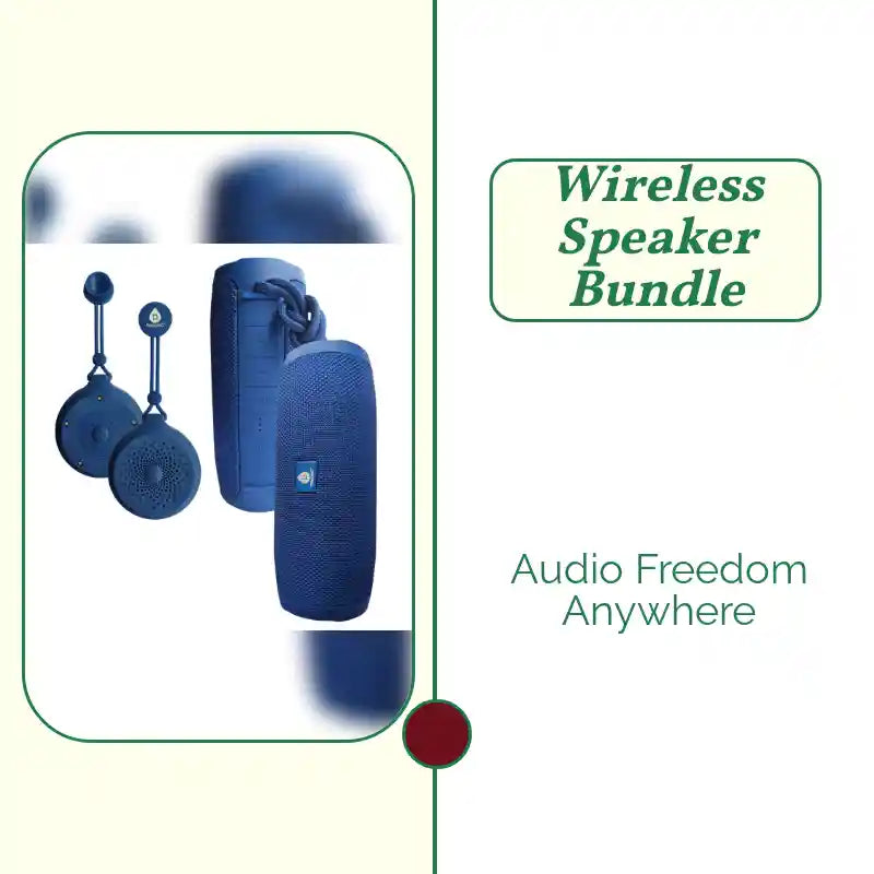 Wireless Speaker Bundle by@Outfy