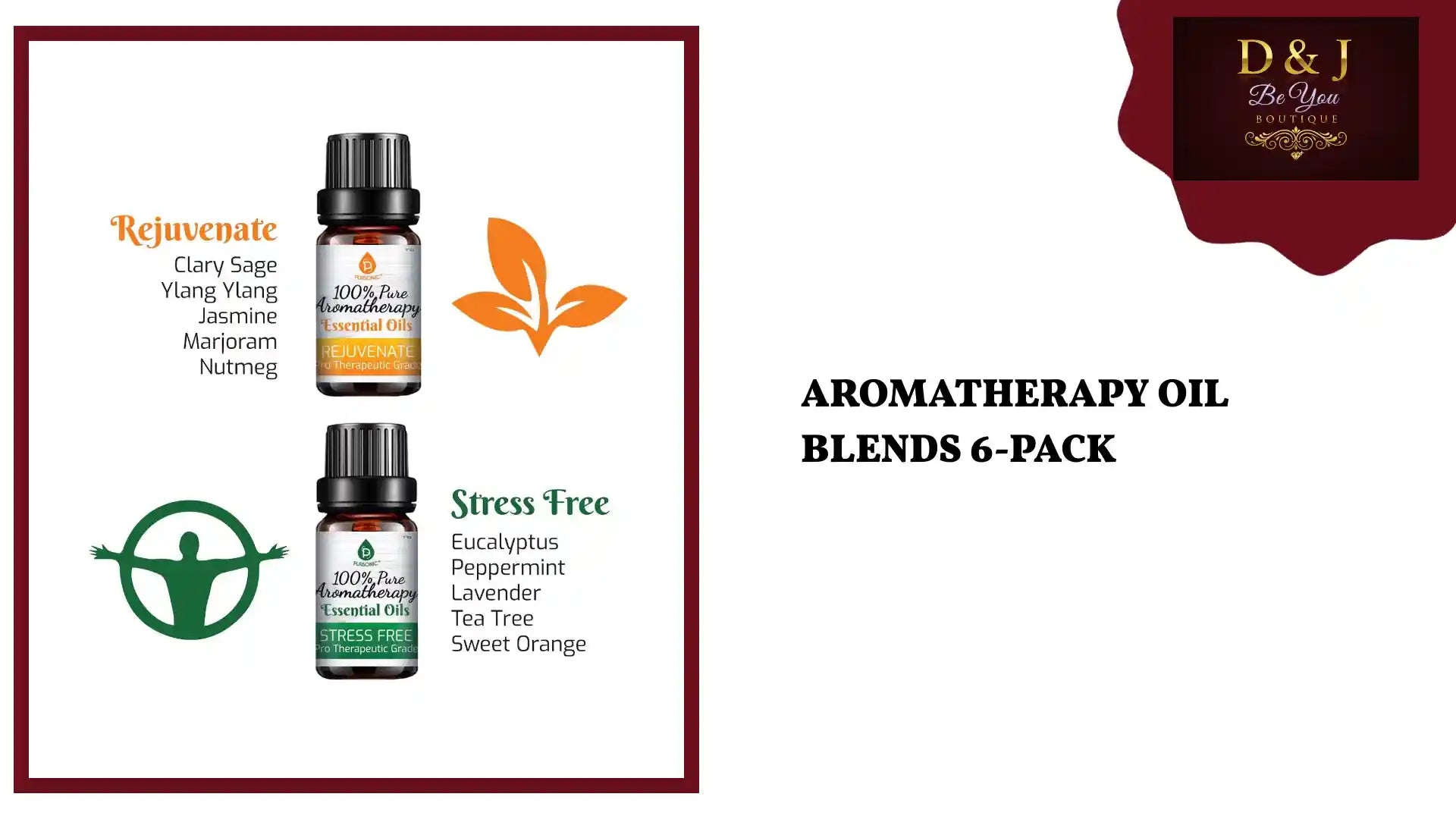Aromatherapy Oil Blends 6-Pack by@Outfy
