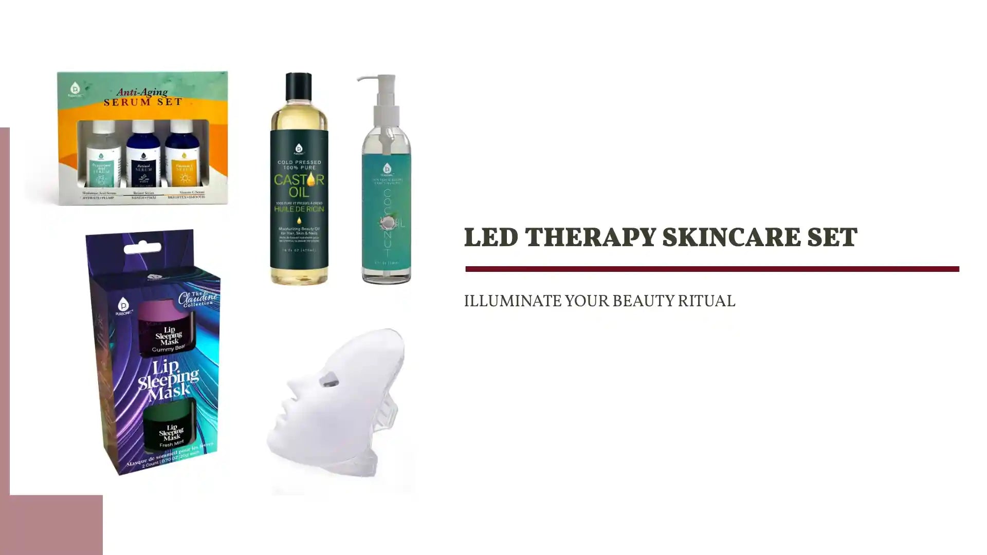 LED Therapy Skincare Set by@Outfy