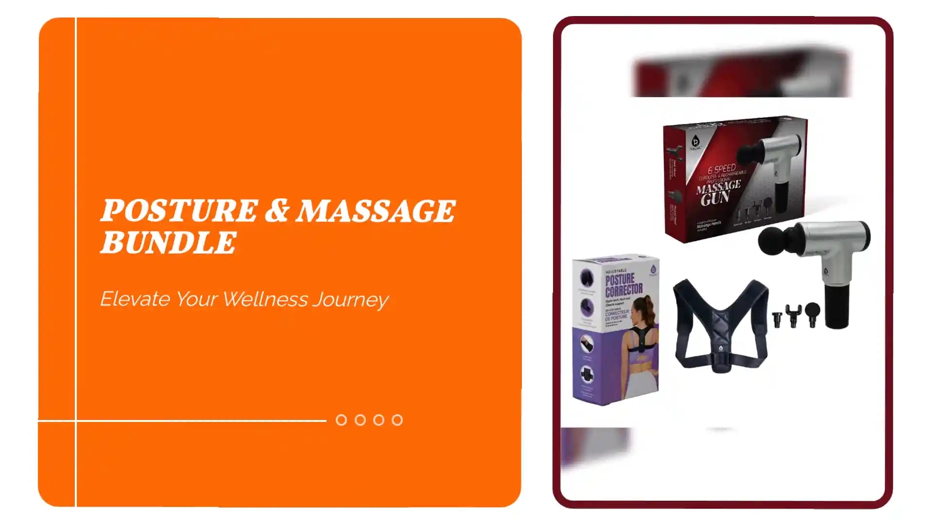 Posture &amp; Massage Bundle by@Outfy
