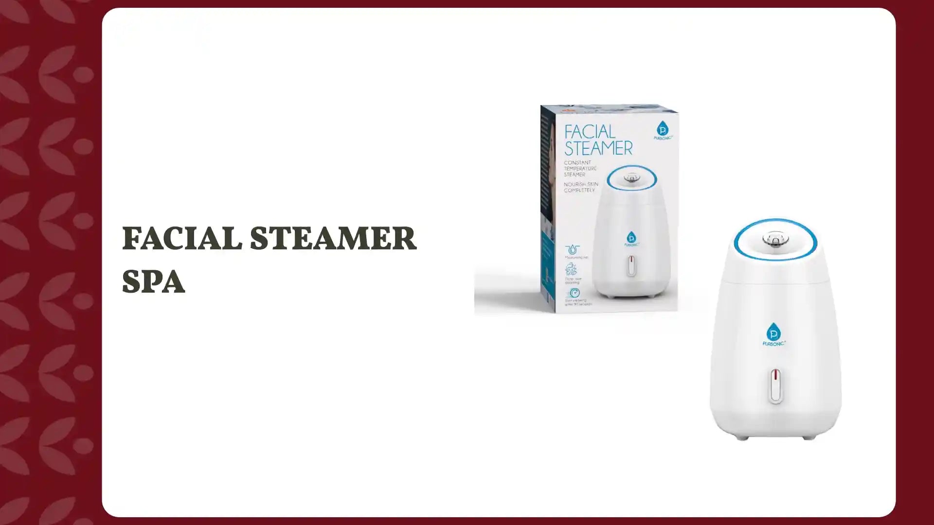 Facial Steamer Spa by@Outfy