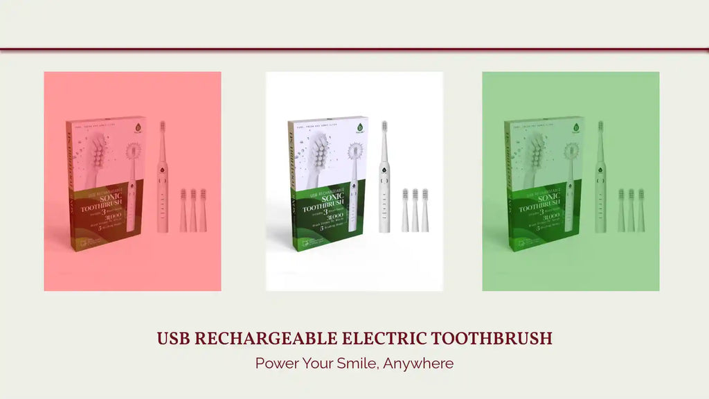 USB Rechargeable Electric Toothbrush by@Outfy