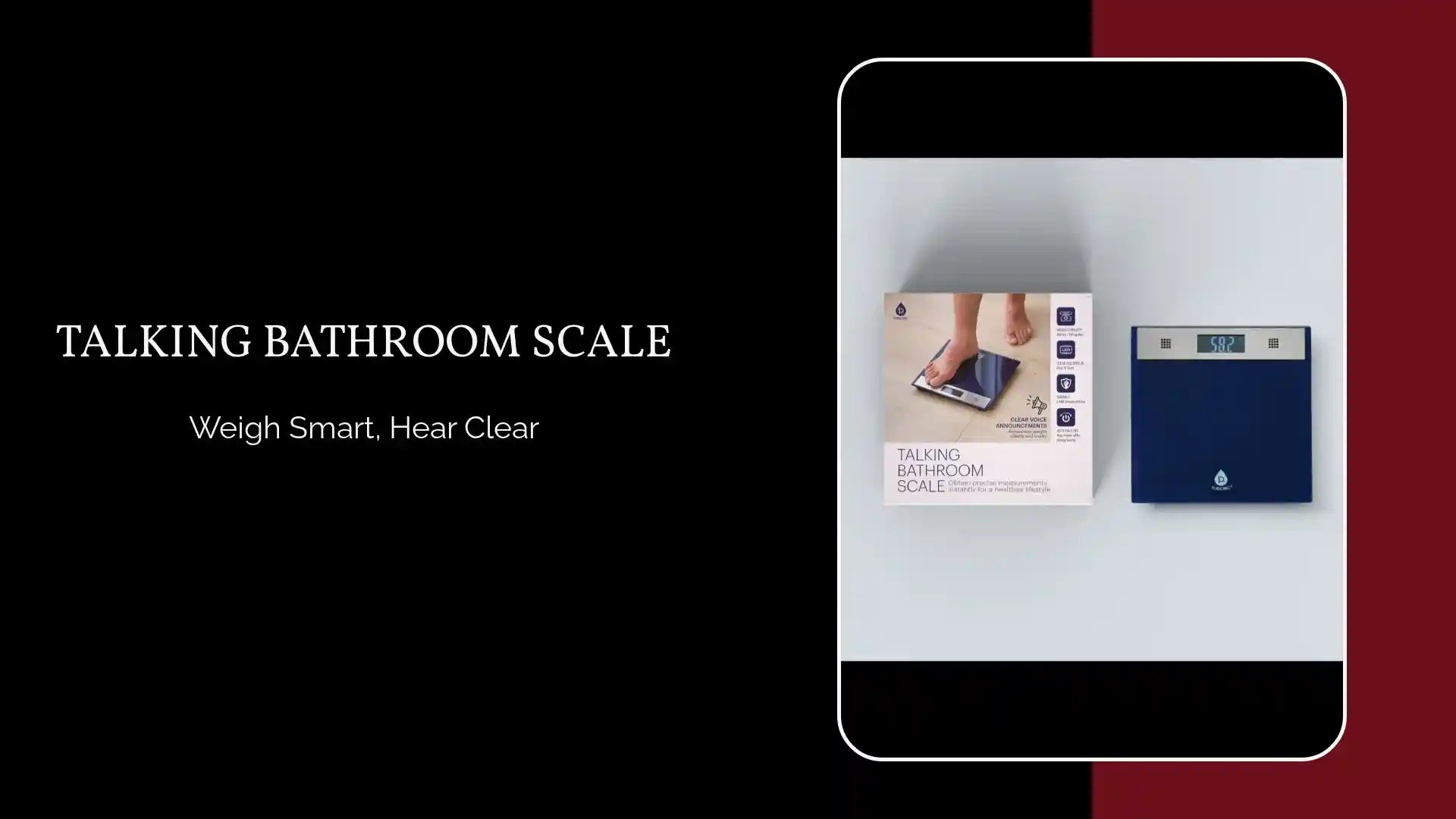 Talking Bathroom Scale by@Outfy