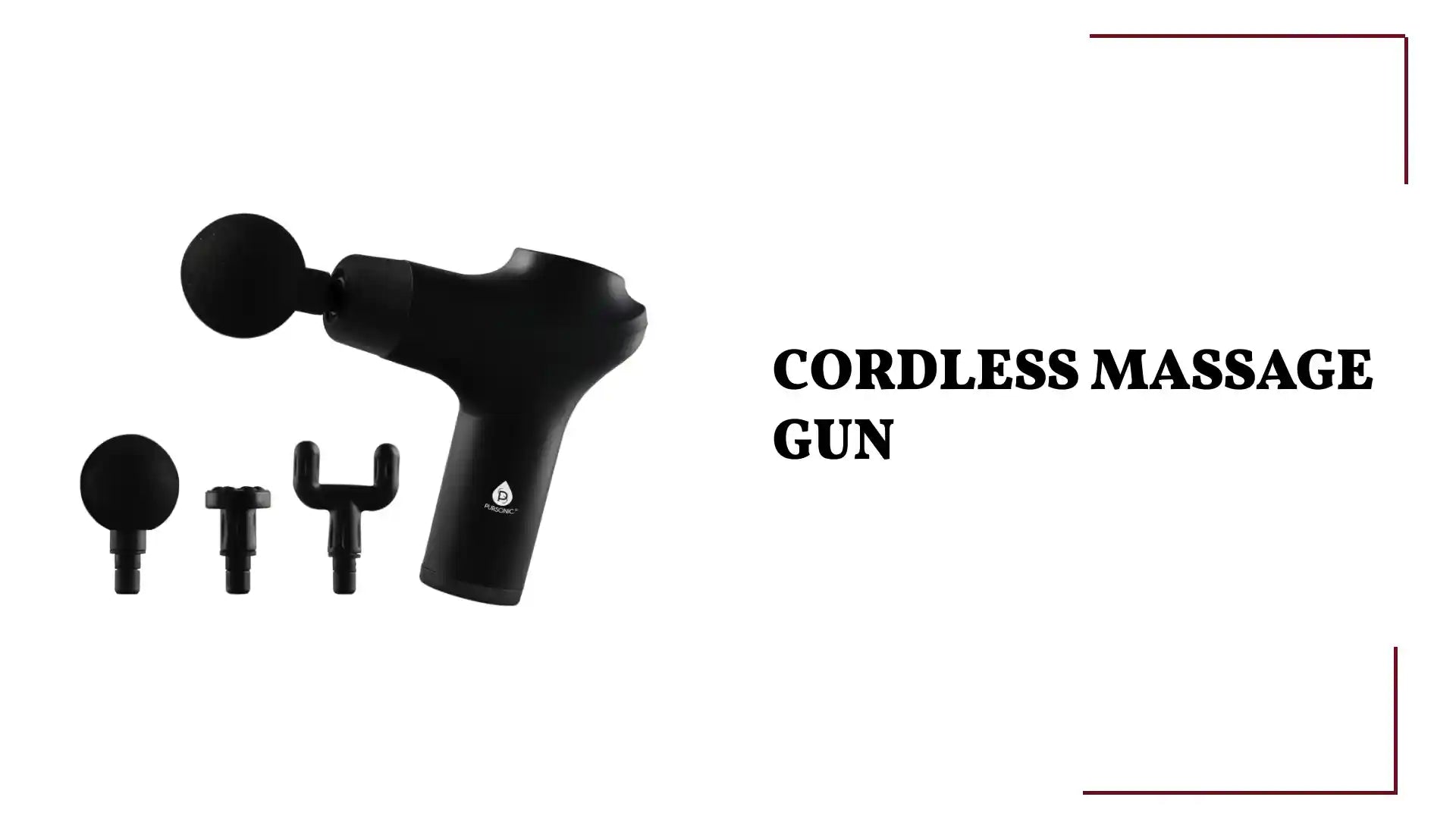 Cordless Massage Gun by@Outfy