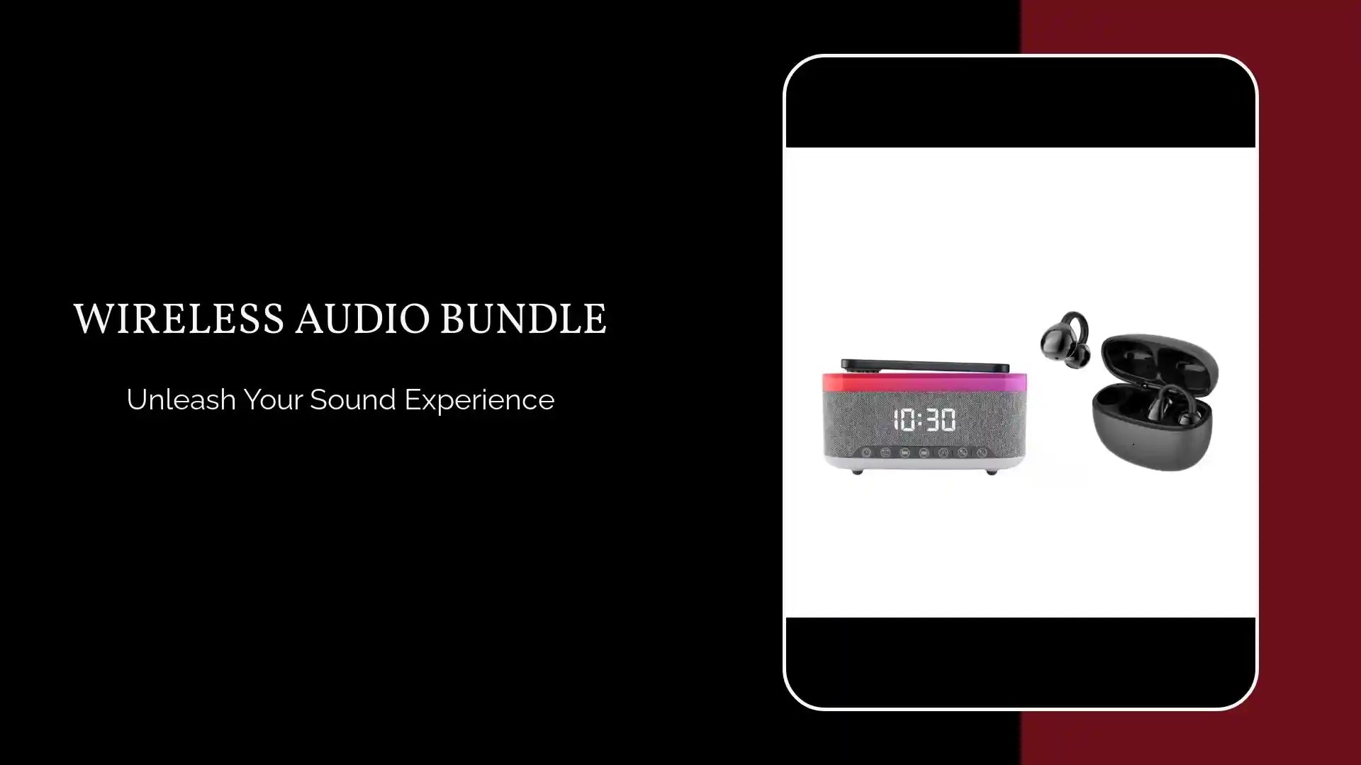 Wireless Audio Bundle by@Outfy