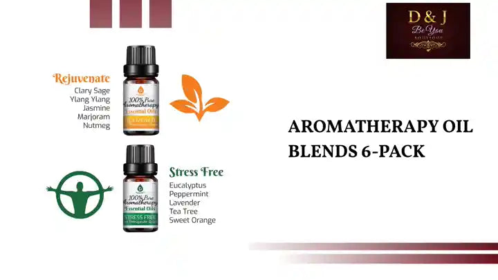 Aromatherapy Oil Blends 6-Pack by@Outfy