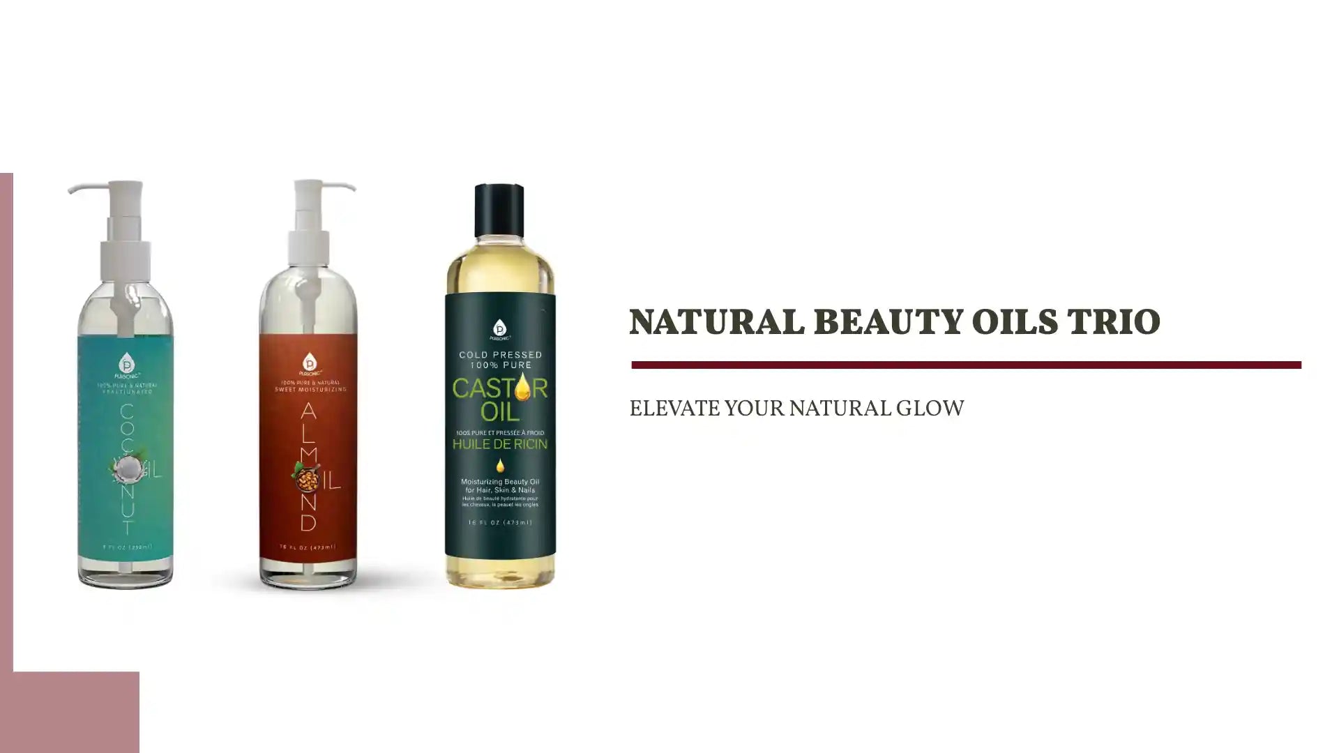 Natural Beauty Oils Trio by@Outfy