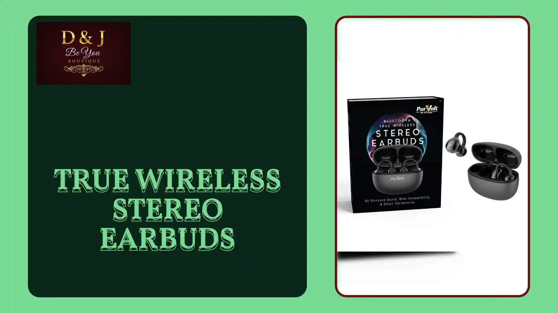 True Wireless Stereo Earbuds by@Outfy