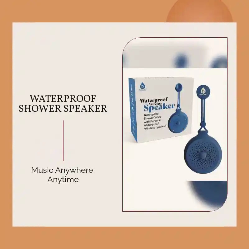 Waterproof Shower Speaker by@Outfy