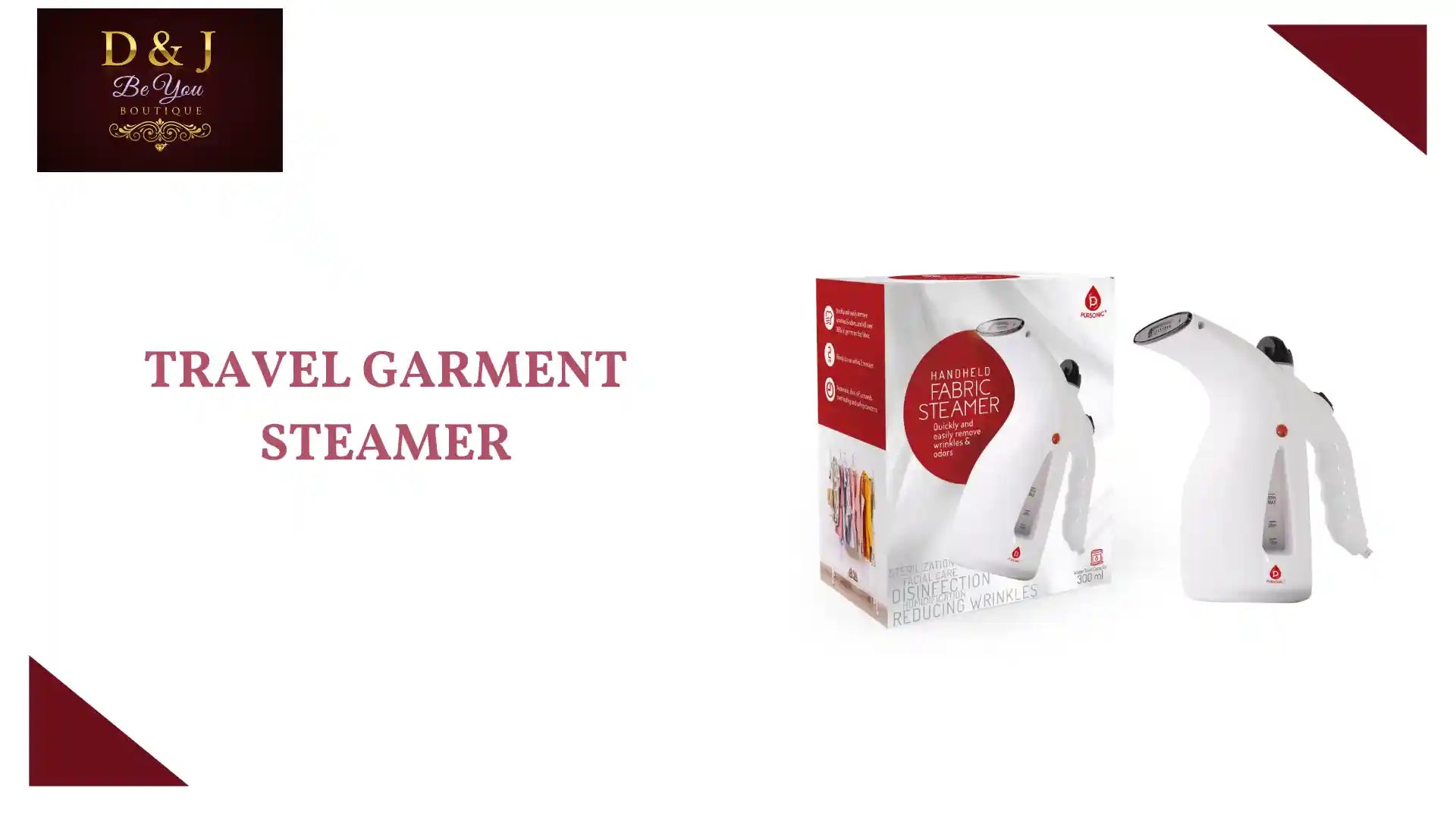 Travel Garment Steamer by@Outfy