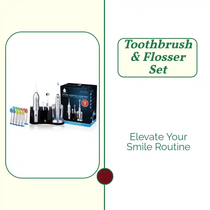 Toothbrush &amp; Flosser Set by@Outfy