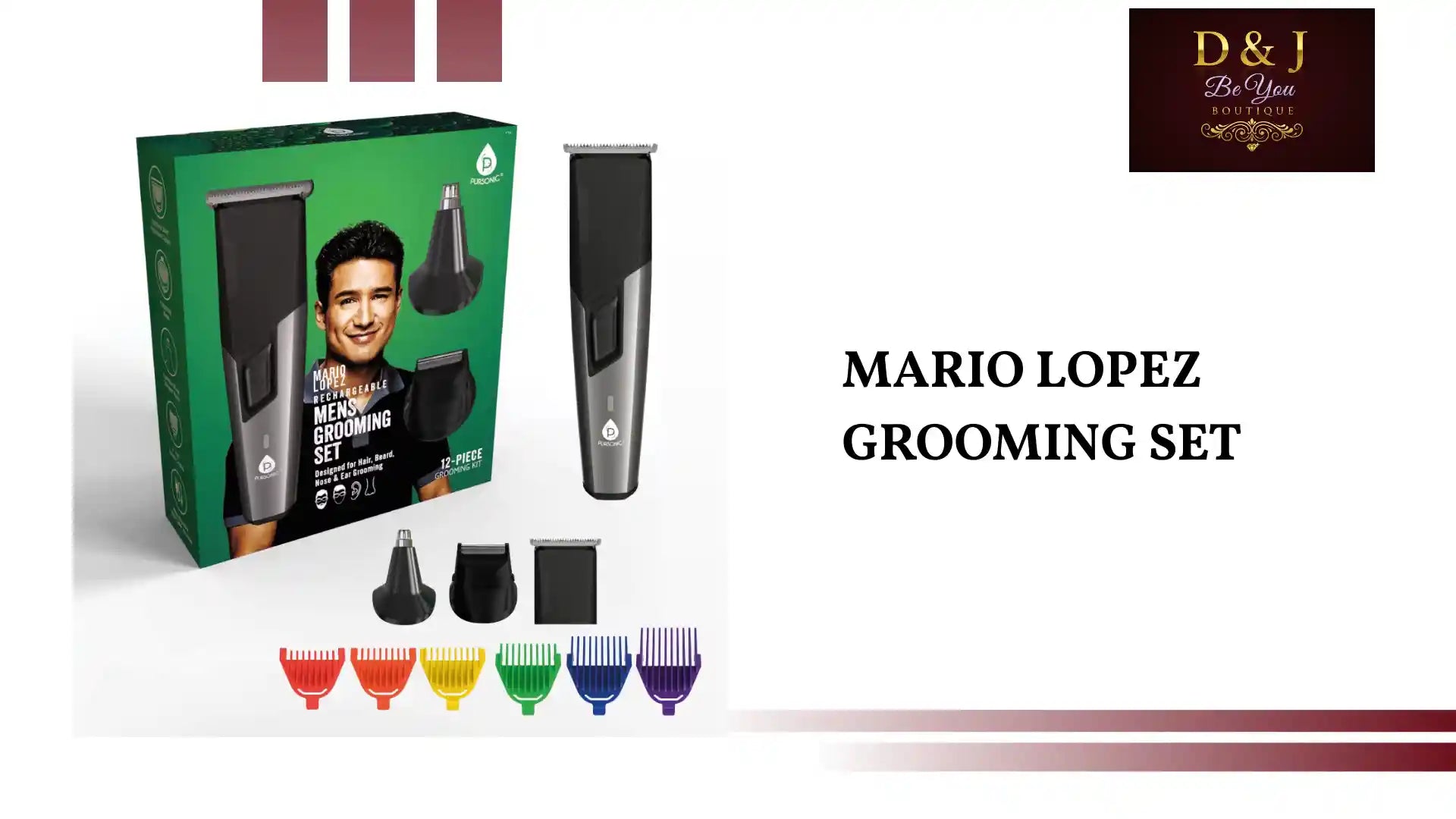 Mario Lopez Grooming Set by@Outfy