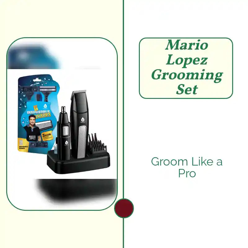 Mario Lopez Grooming Set by@Outfy