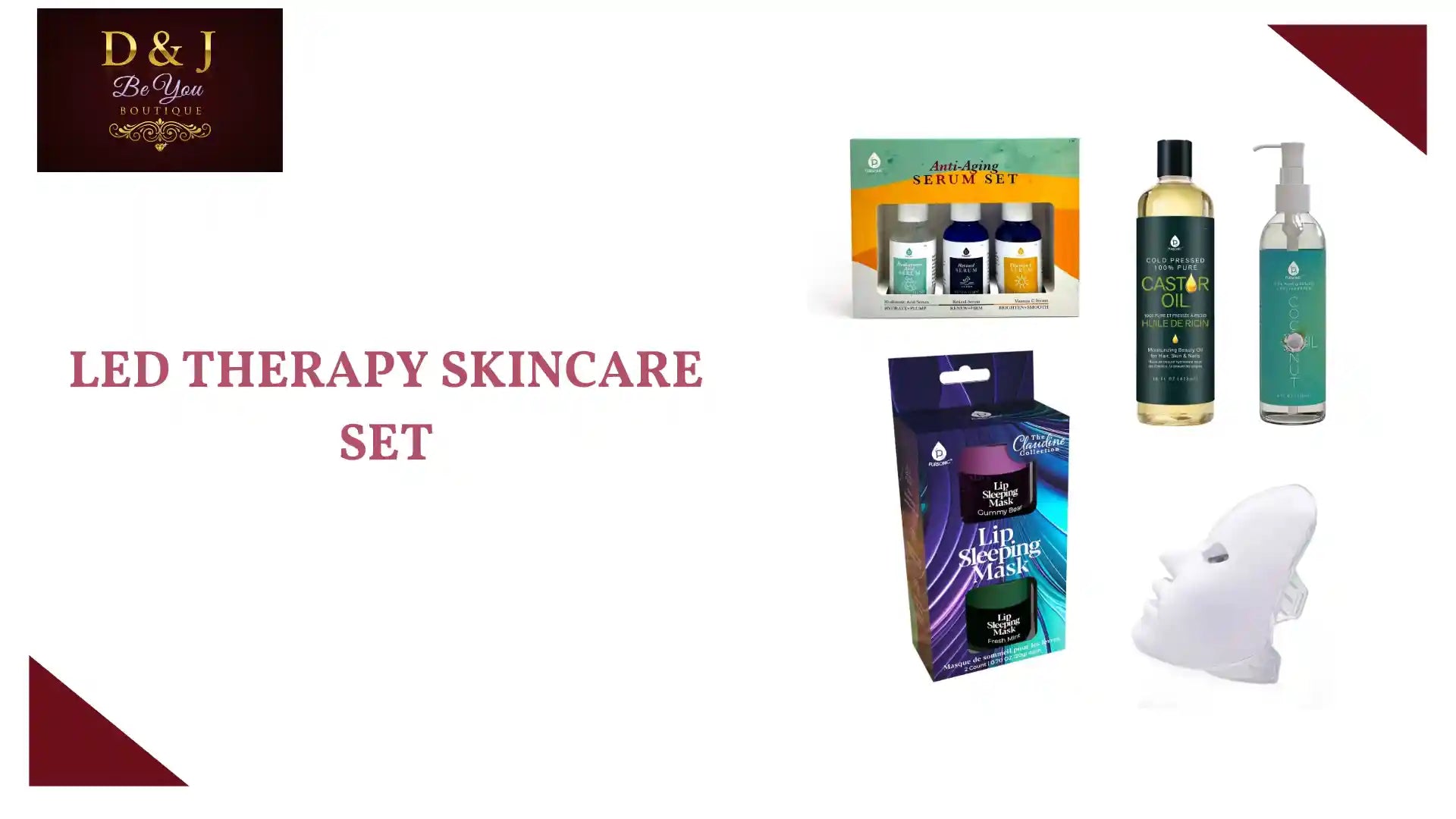 LED Therapy Skincare Set by@Outfy